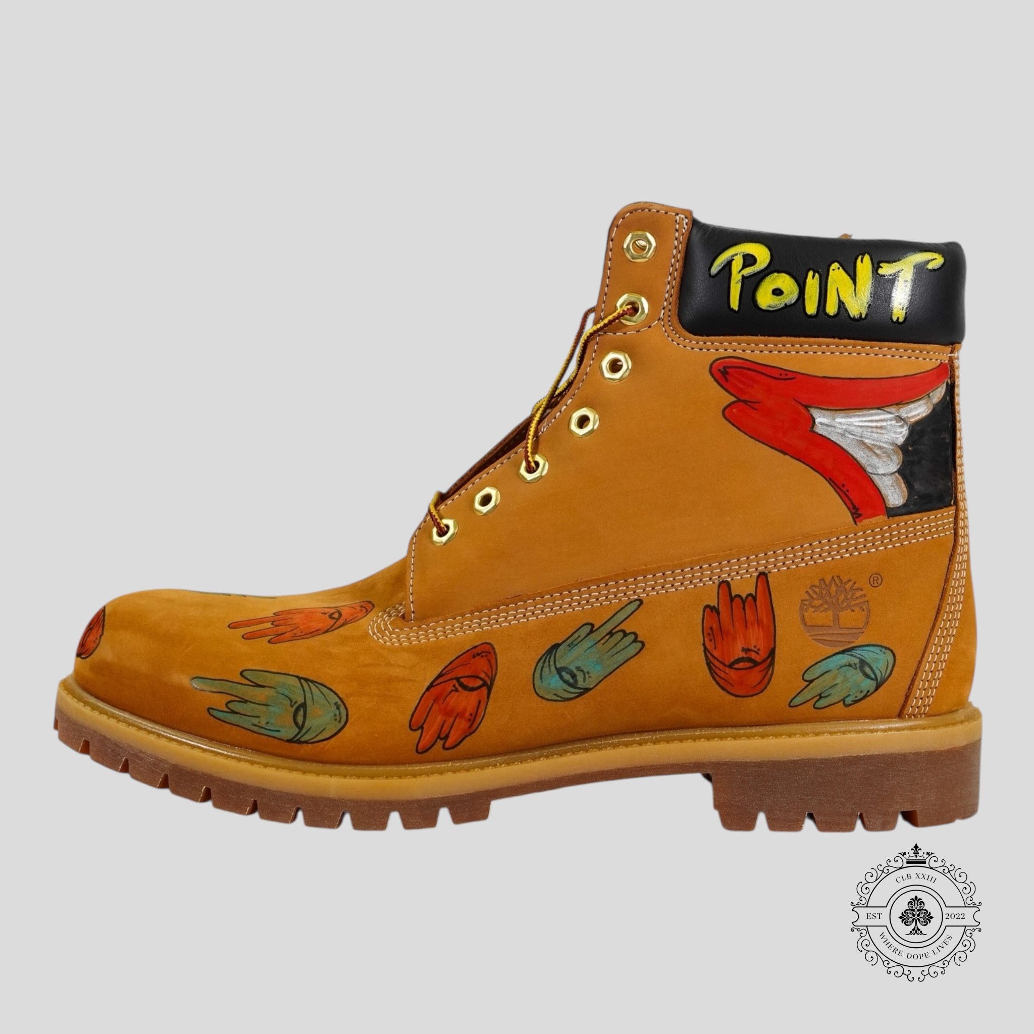 Matty Boy 1-of-1 Matty Boy Focal Point Timberland 6-Inch Boot Size US 14 / EU 47 - 5 Thumbnail
