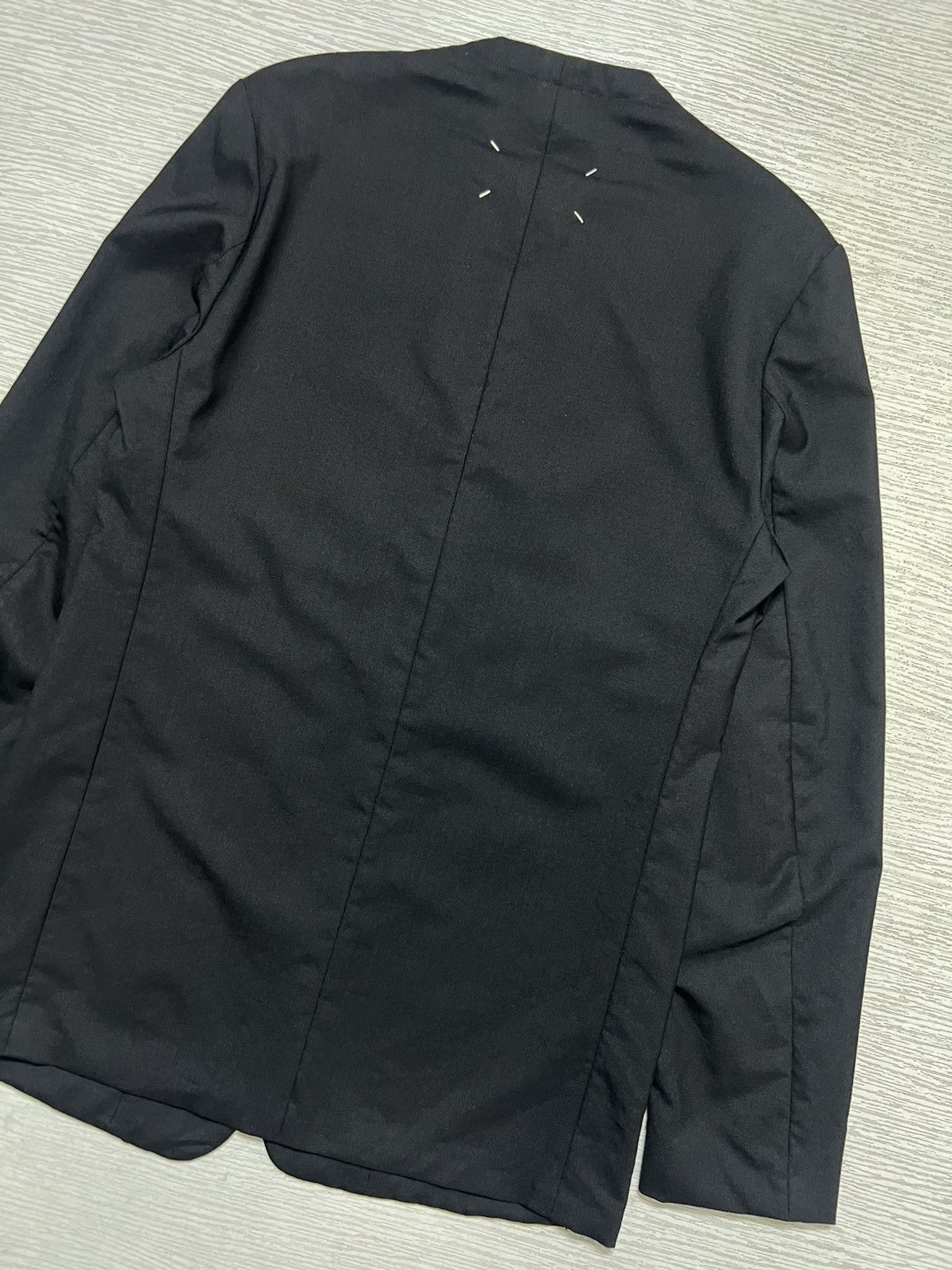 Maison Margiela Maison Margiela - S/S 18’ - Collarless Blazer Size 46S - 10 Thumbnail