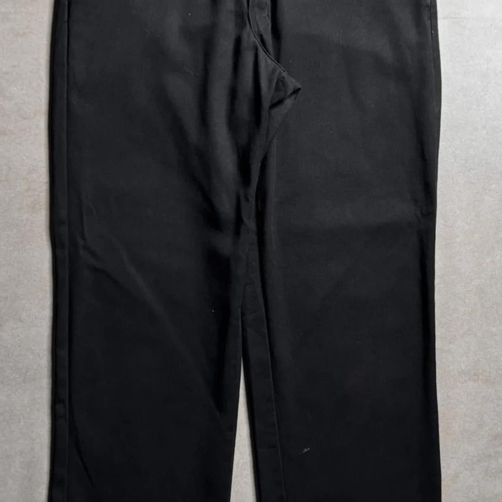 Dickies Vintage Dickies Black 874 Pants - 32x31 Size US 32 / EU 48 - 8 Thumbnail