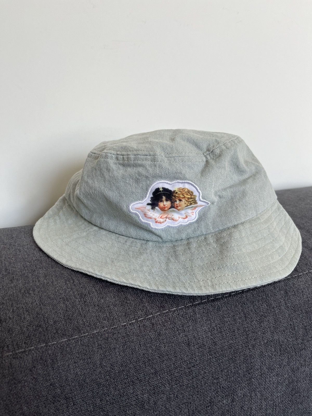 Fiorucci Fiorucci Denim Angels Bucket Hat Size ONE SIZE - 1 Thumbnail