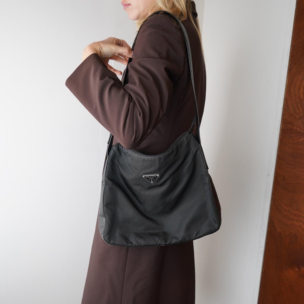 Prada Prada leather nylon mix handbag Size ONE SIZE - 4 Thumbnail