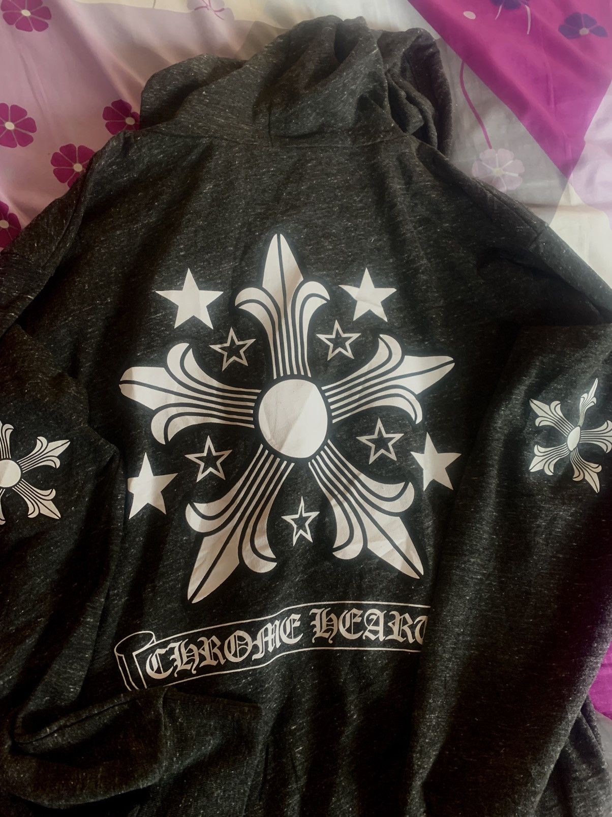 Chrome Hearts Chrome Hearts Zip Hood Heather Grey Size US XL / EU 56 / 4 - 1 Thumbnail