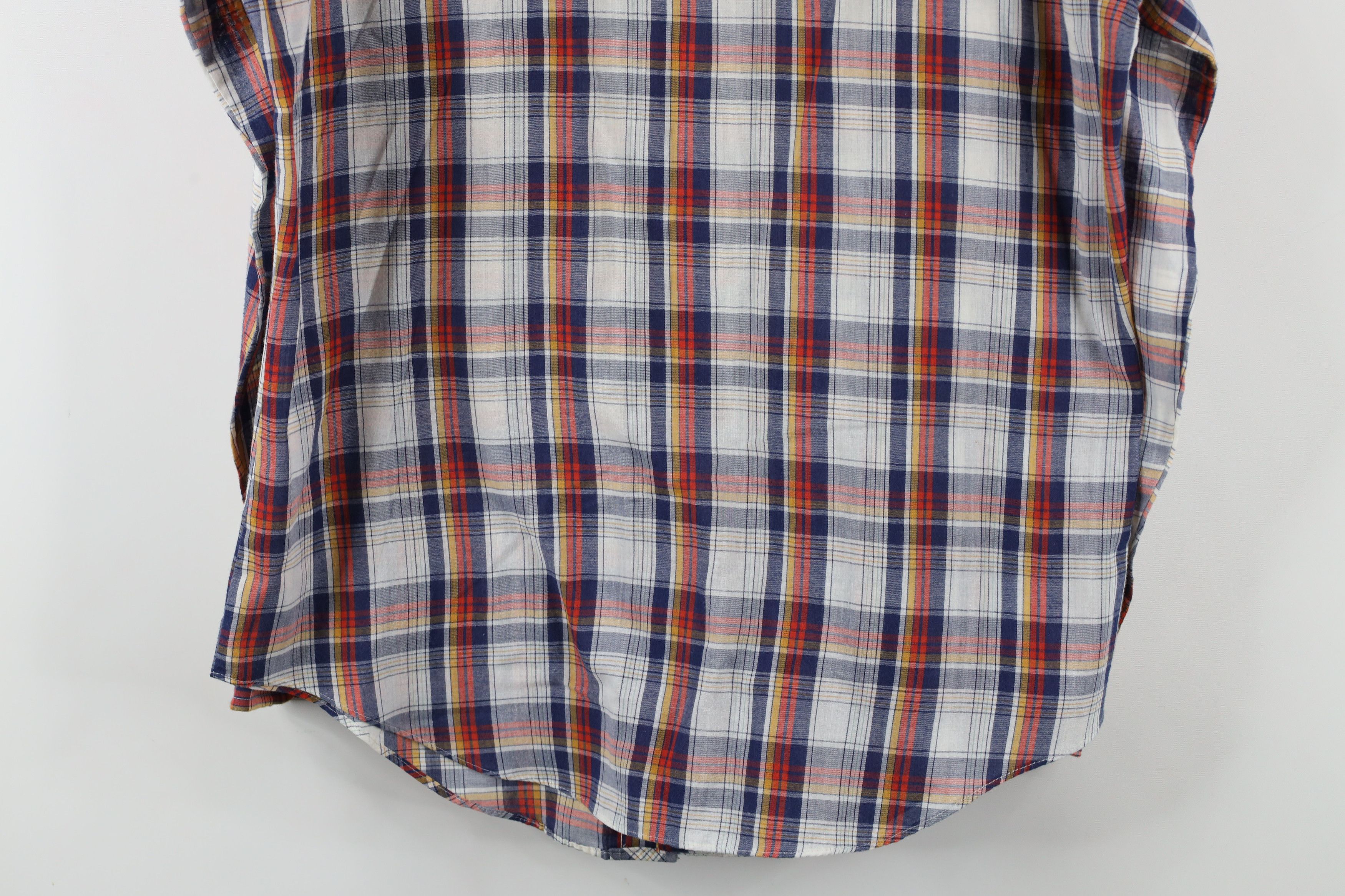 Vintage Vintage 70s Rockabilly Plaid Western Snap Button Shirt Size US M / EU 48-50 / 2 - 12 Thumbnail