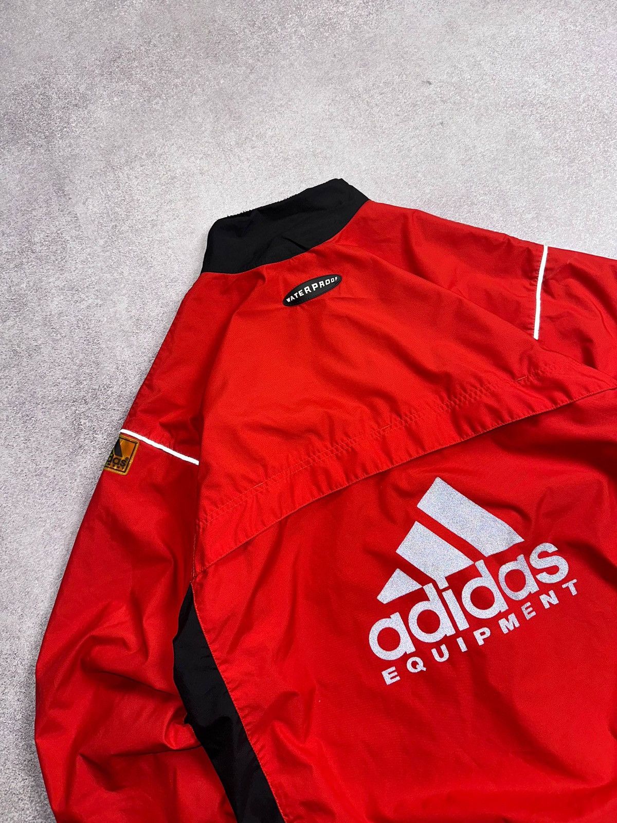 Adidas Vintage 90s Adidas Equipment Nylon Reflective Jacket Size US S / EU 44-46 / 1 - 4 Thumbnail