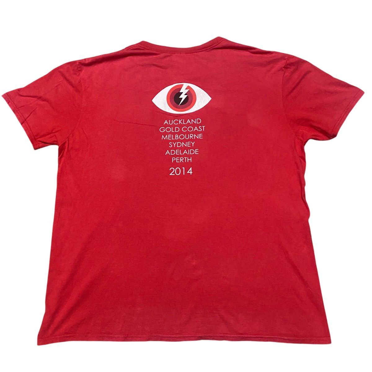 Band Tees Pearl Jam Lightning Bolt Tour 2014 Australia Size US XL / EU 56 / 4 - 2 Thumbnail
