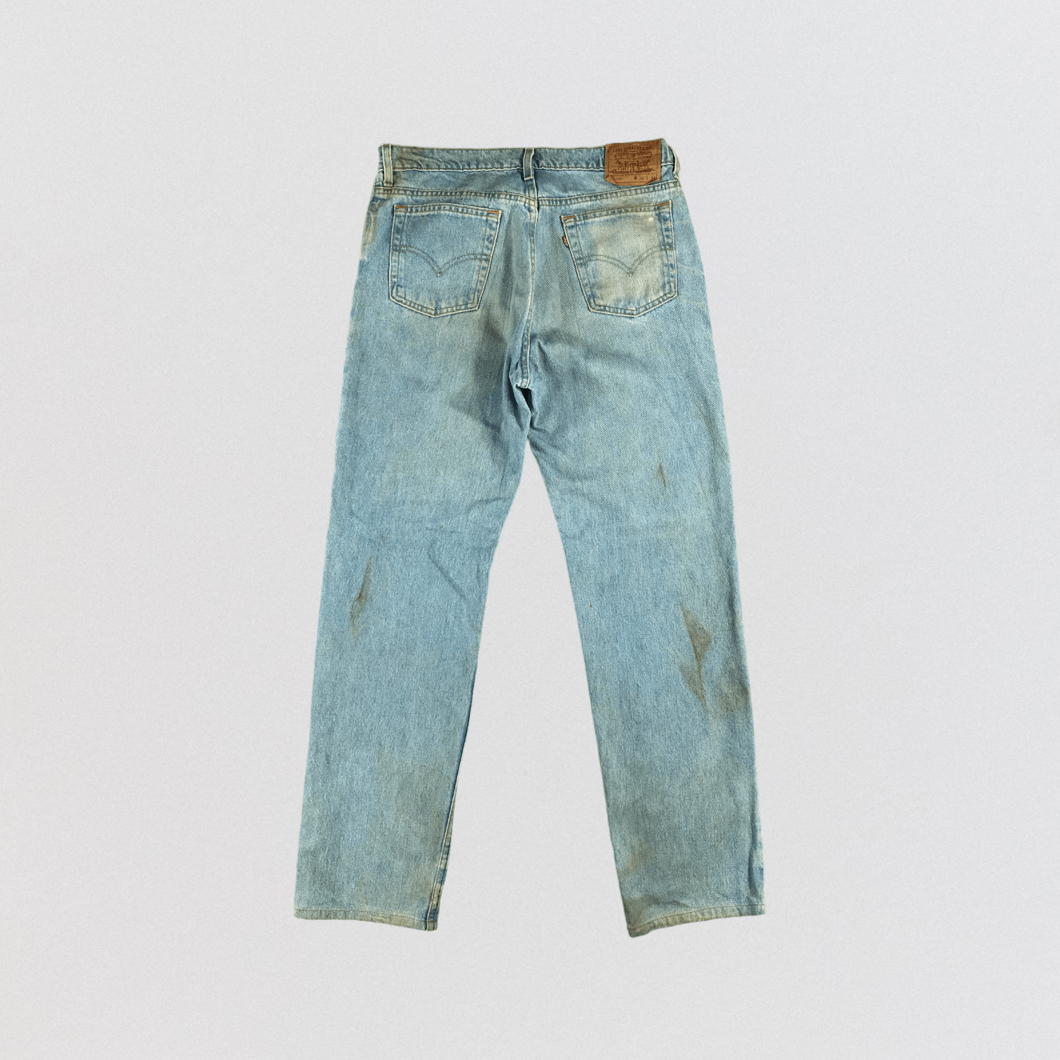 Levi's × Vintage Vintage 90s Light Wash Levis 515 Jeans-JM2217 Size US 36 / EU 52 - 2 Thumbnail