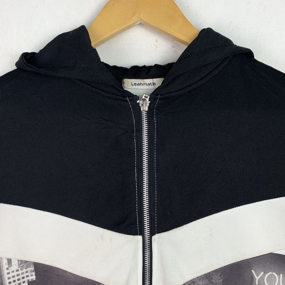 Designer × Vintage 🔥Rare 🔥 Leahmatin Fullprinted Hooded Jacket Size US L / EU 52-54 / 3 - 2 Thumbnail
