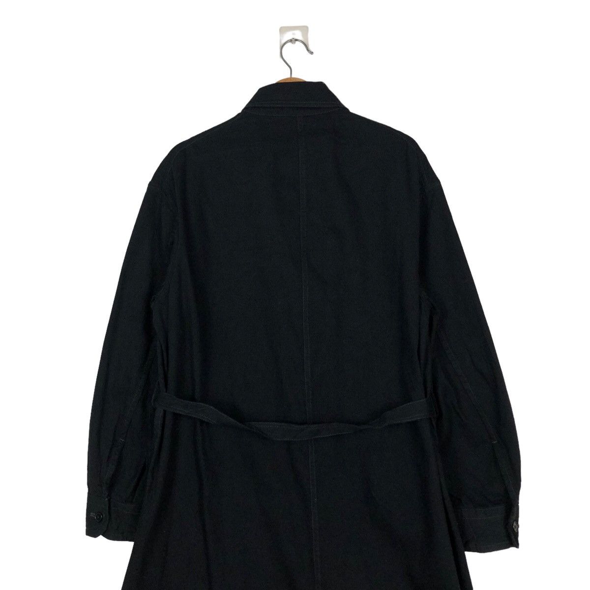 Japanese Brand 🔥Vintage Long Jacket Chore Rich Black Uniqlo Undercover Jpn Size US M / EU 48-50 / 2 - 10 Thumbnail