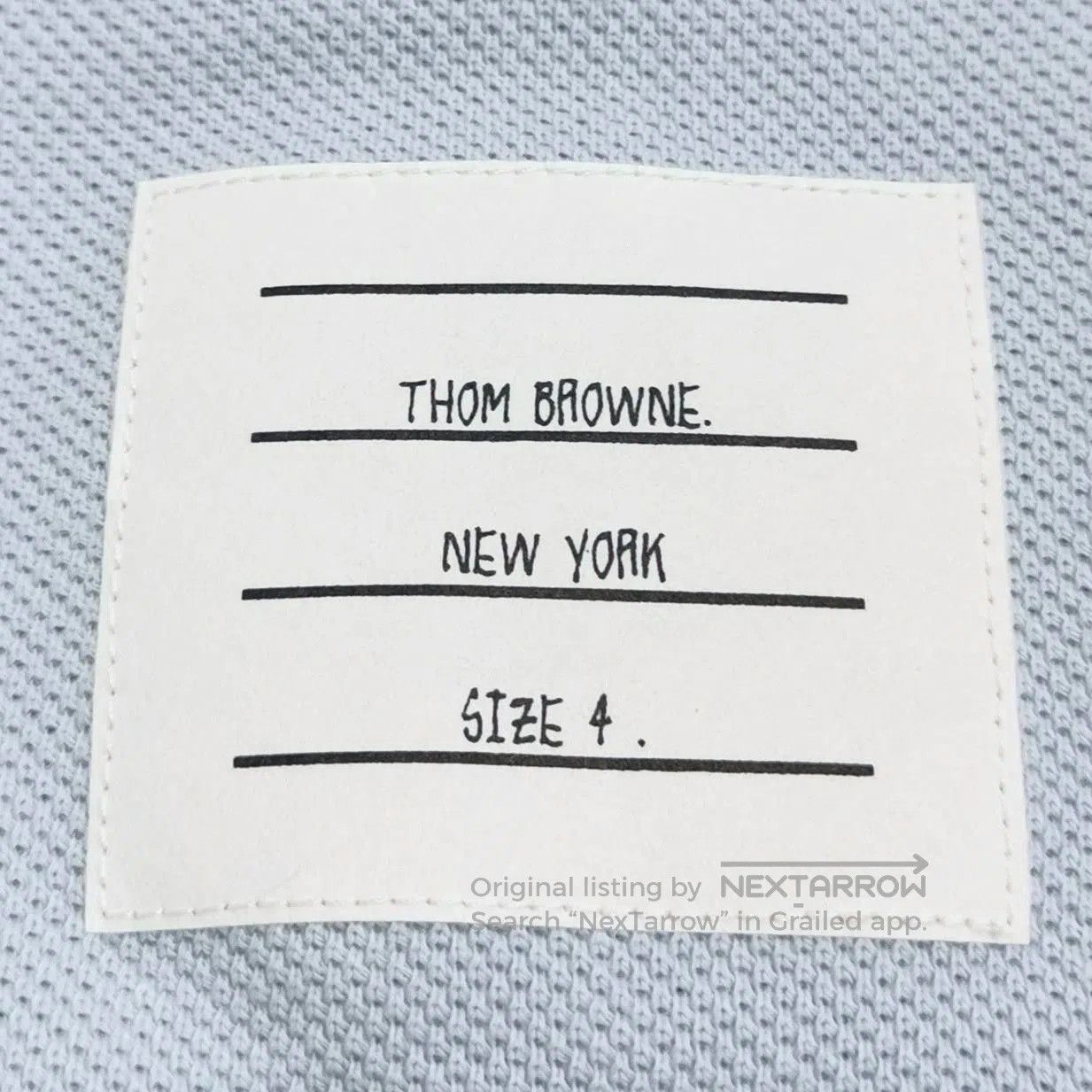 Thom Browne Thom Browne Cotton Polo Shirt L Size. Size US XL / EU 56 / 4 - 1 Thumbnail