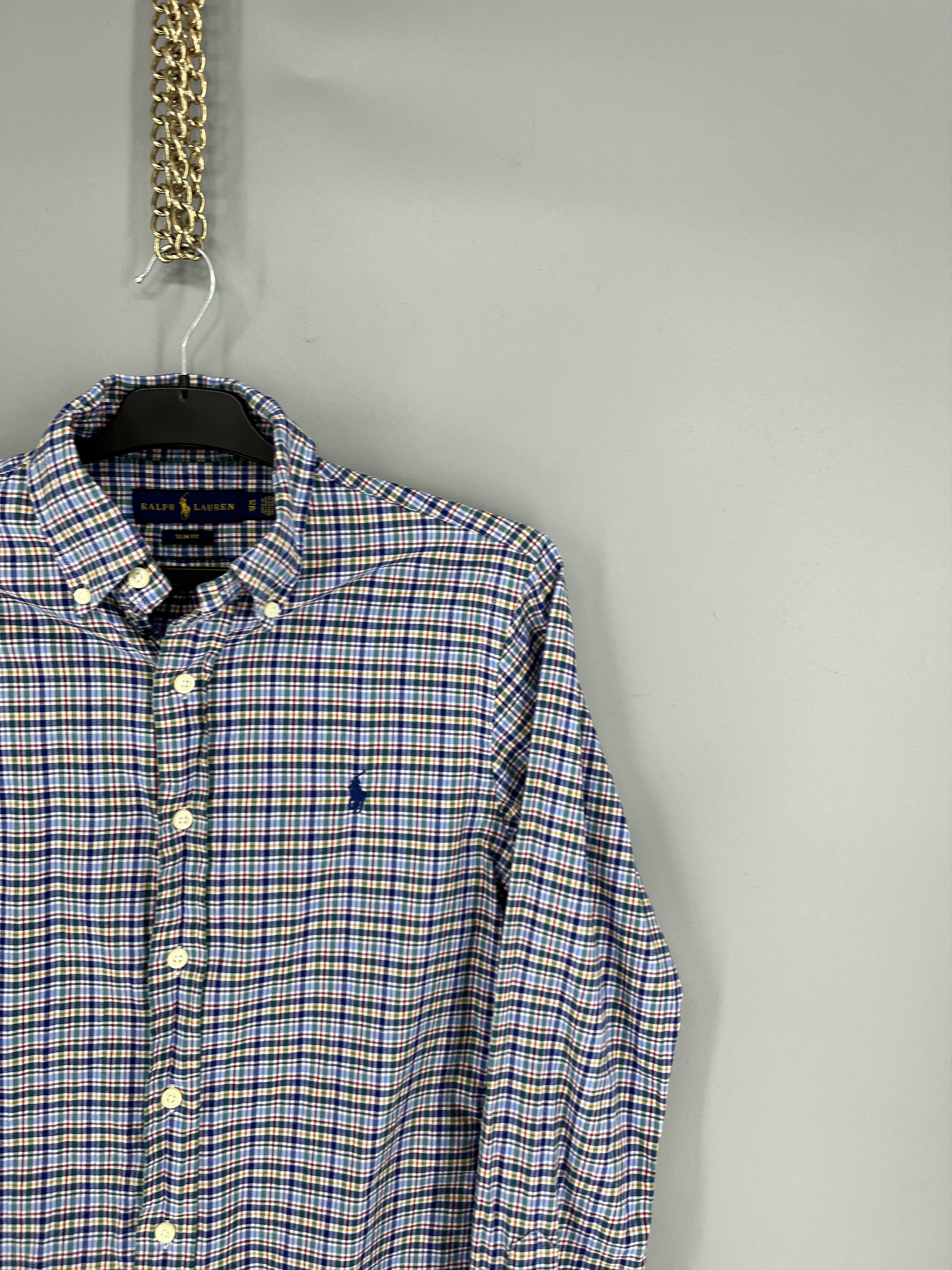 Polo Ralph Lauren Vintage y2k Polo Ralph Lauren Plaid Blake Cotton Flannel Size US XS / EU 42 / 0 - 5 Thumbnail