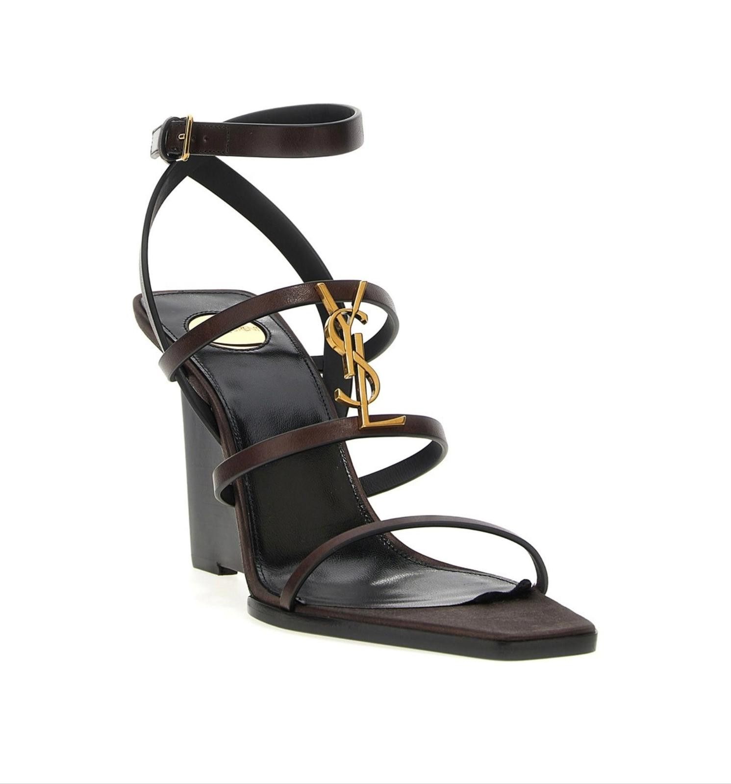 Saint Laurent Paris SAINT LAURENT CASSANDRA WEDGES SIZE 39 Size ONE SIZE - 2 Thumbnail