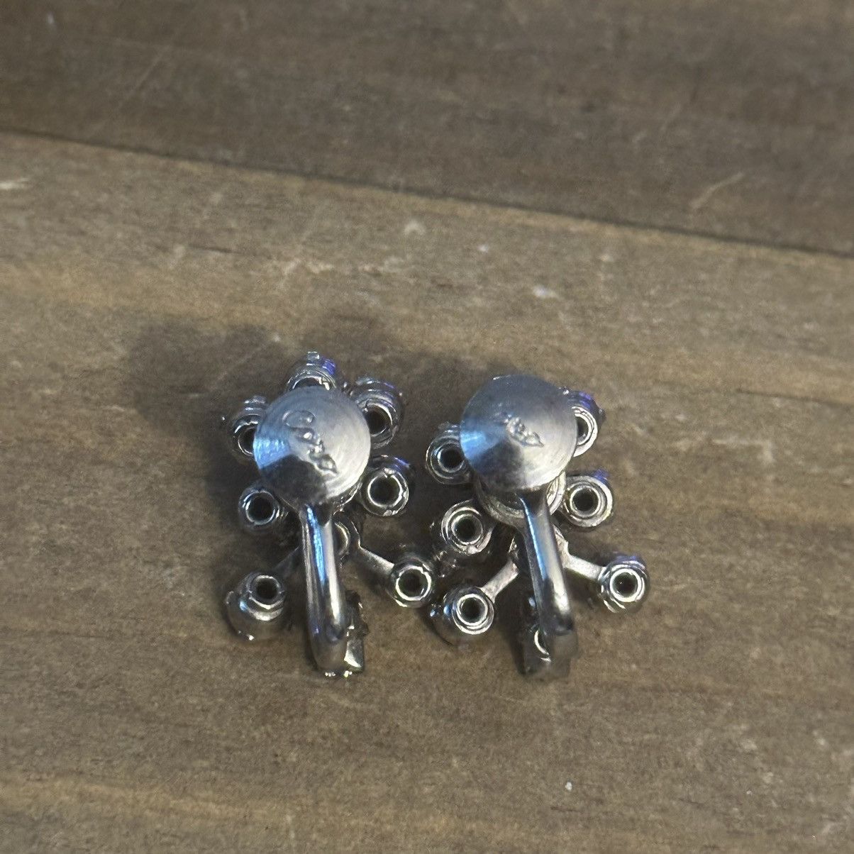 Other Vintage Coro rhinestone screw back earrings Size ONE SIZE - 5 Thumbnail