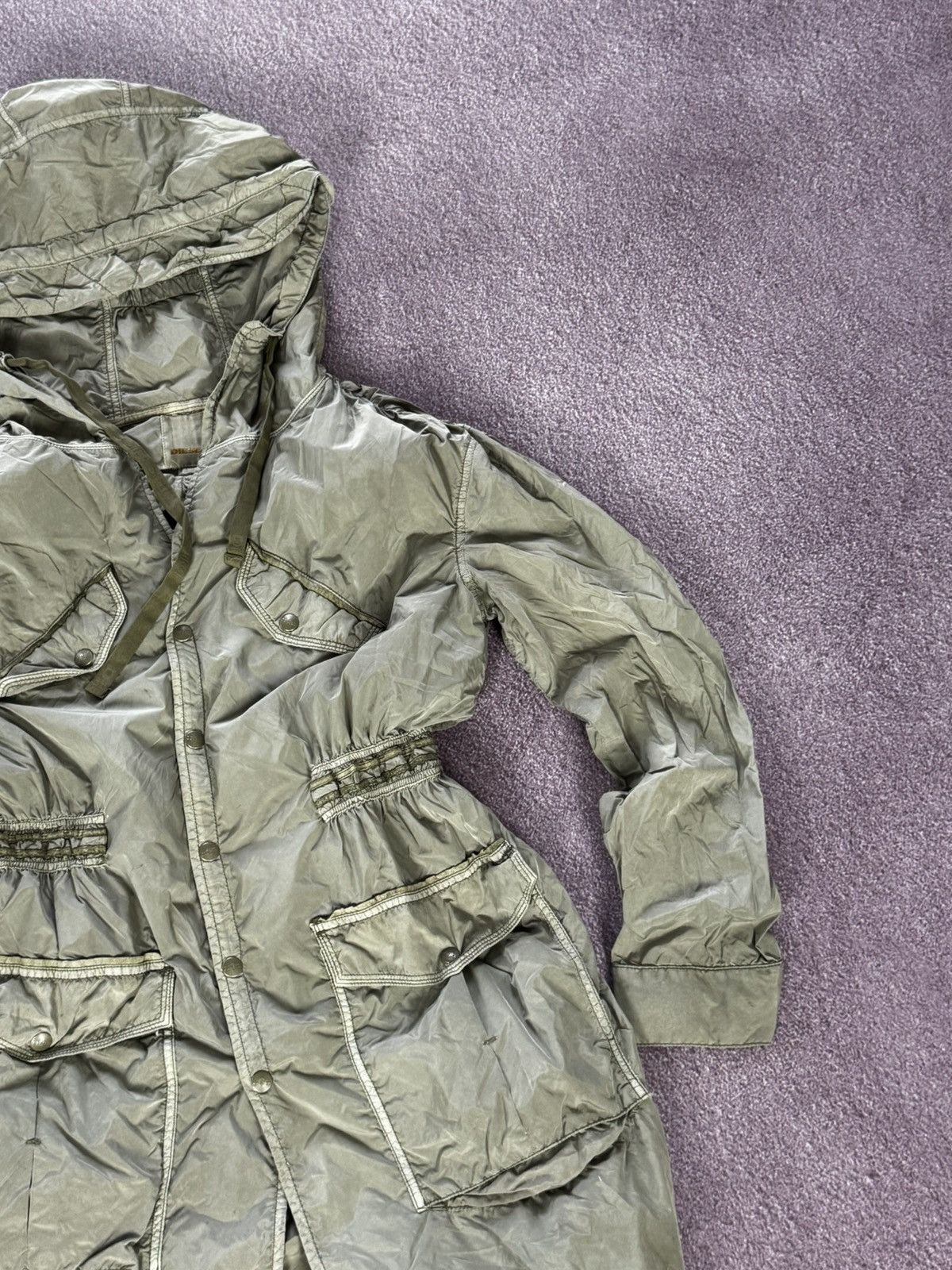 Diesel Diesel Vintage Nylon Military Vibe Vintage Parka Jacket Size M / US 6-8 / IT 42-44 - 5 Thumbnail
