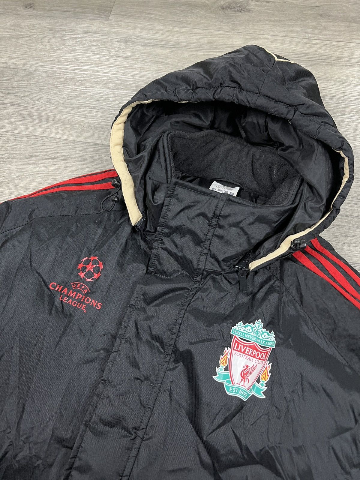 Adidas Adidas Liverpool Champions League Coaches Jacket - Black - L Size US L / EU 52-54 / 3 - 4 Thumbnail