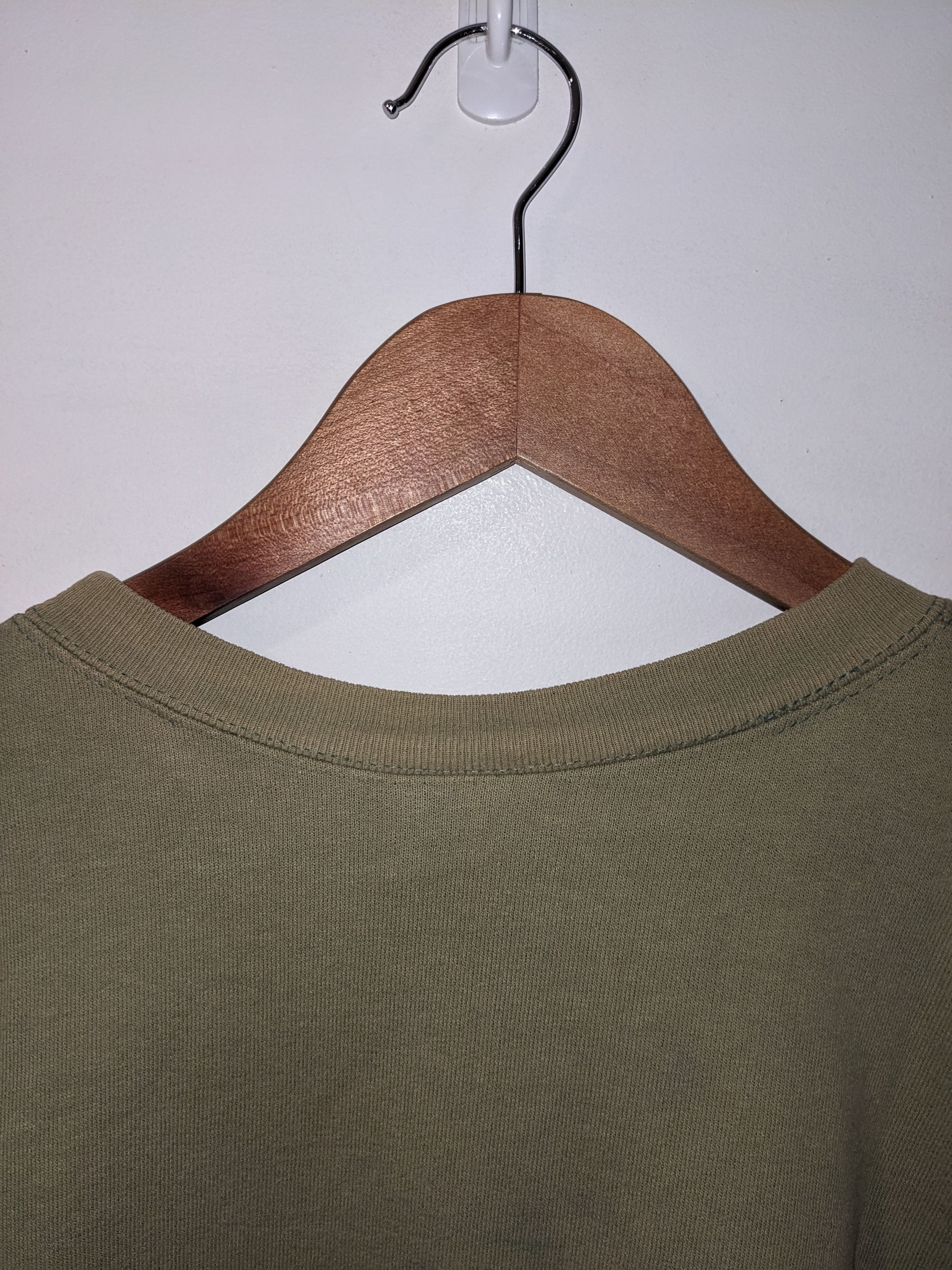 Vintage Vintage Y2K Army Training Green X-Large Sweatshirt Size US XL / EU 56 / 4 - 15 Thumbnail
