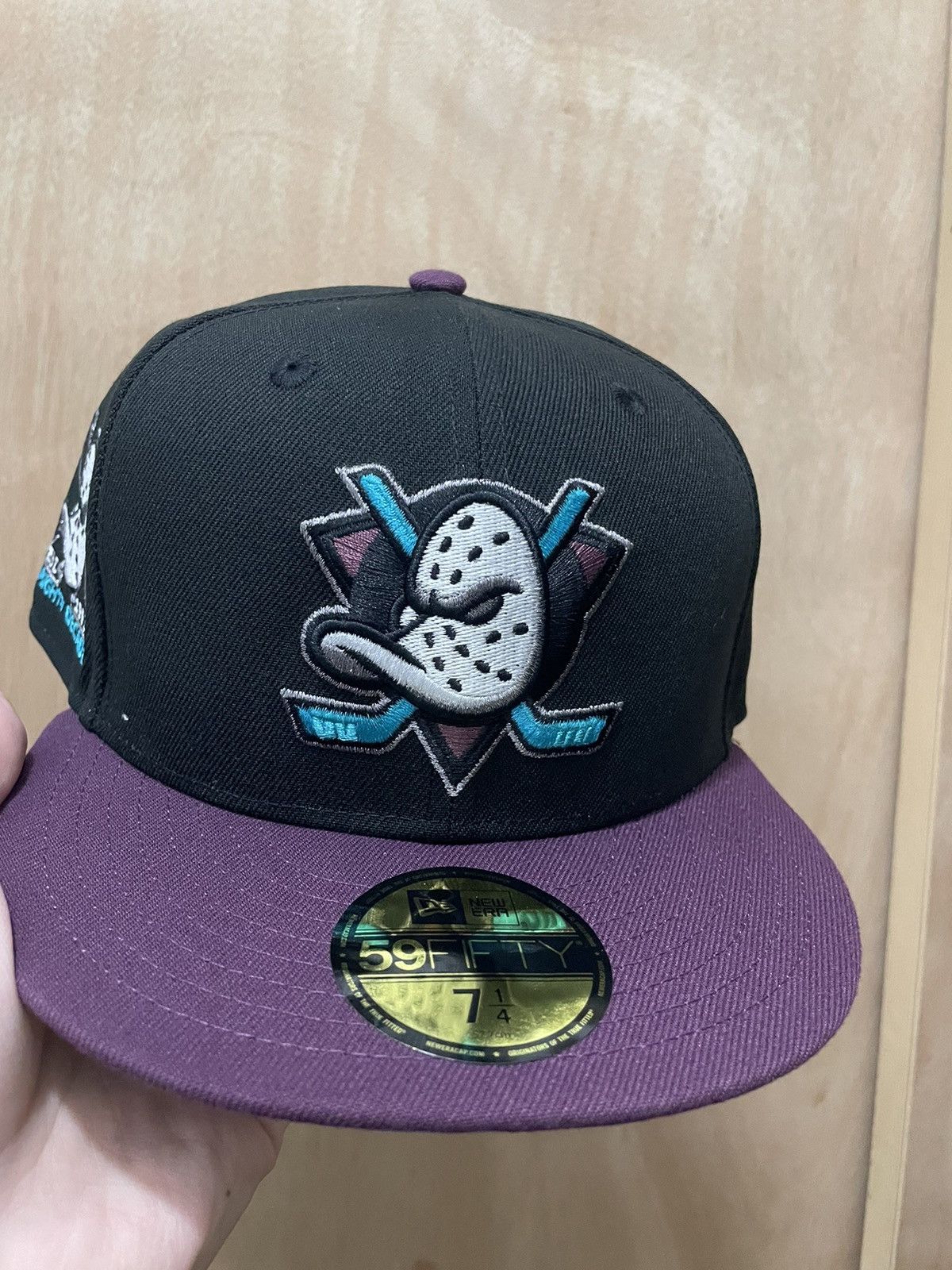 New Era Topperz Anaheim mighty ducks a mighty decade patch 7 1/4 Size ONE SIZE - 1 Thumbnail