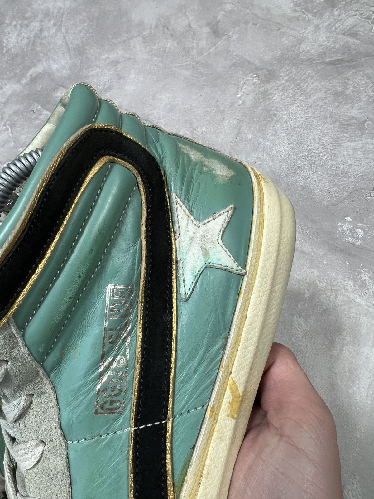 Golden Goose × Vintage Vintage Golden Goose Slide Distressed Sneakers Size US 8 / EU 41 - 15 Thumbnail