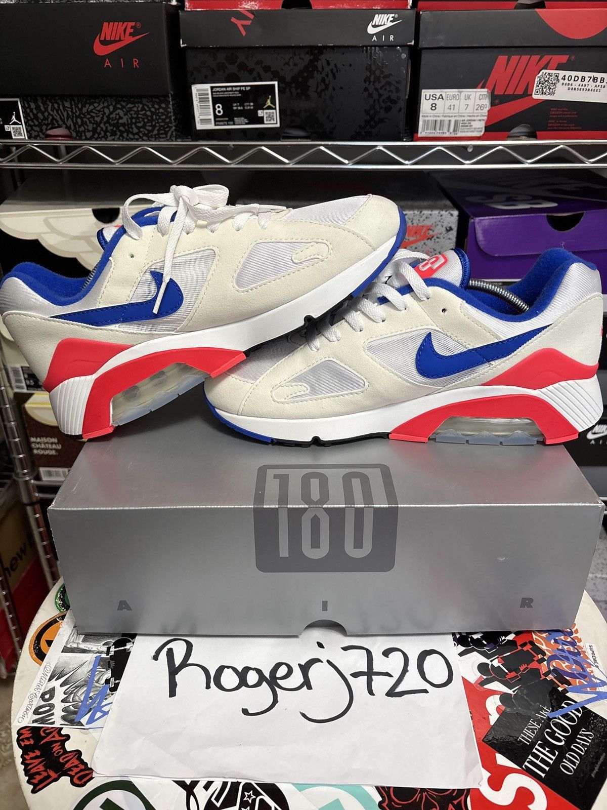 Nike Nike Air Max 180 Ultramarine Size US 8 / EU 41 - 5 Thumbnail