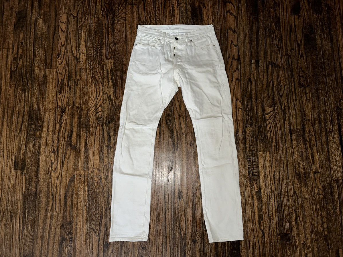 Kith × ONES STROKE KITH x Ones Stroke Tokyo Selvedge Denim White Jeans Sz 30 Size US 30 / EU 46 - 1 Thumbnail