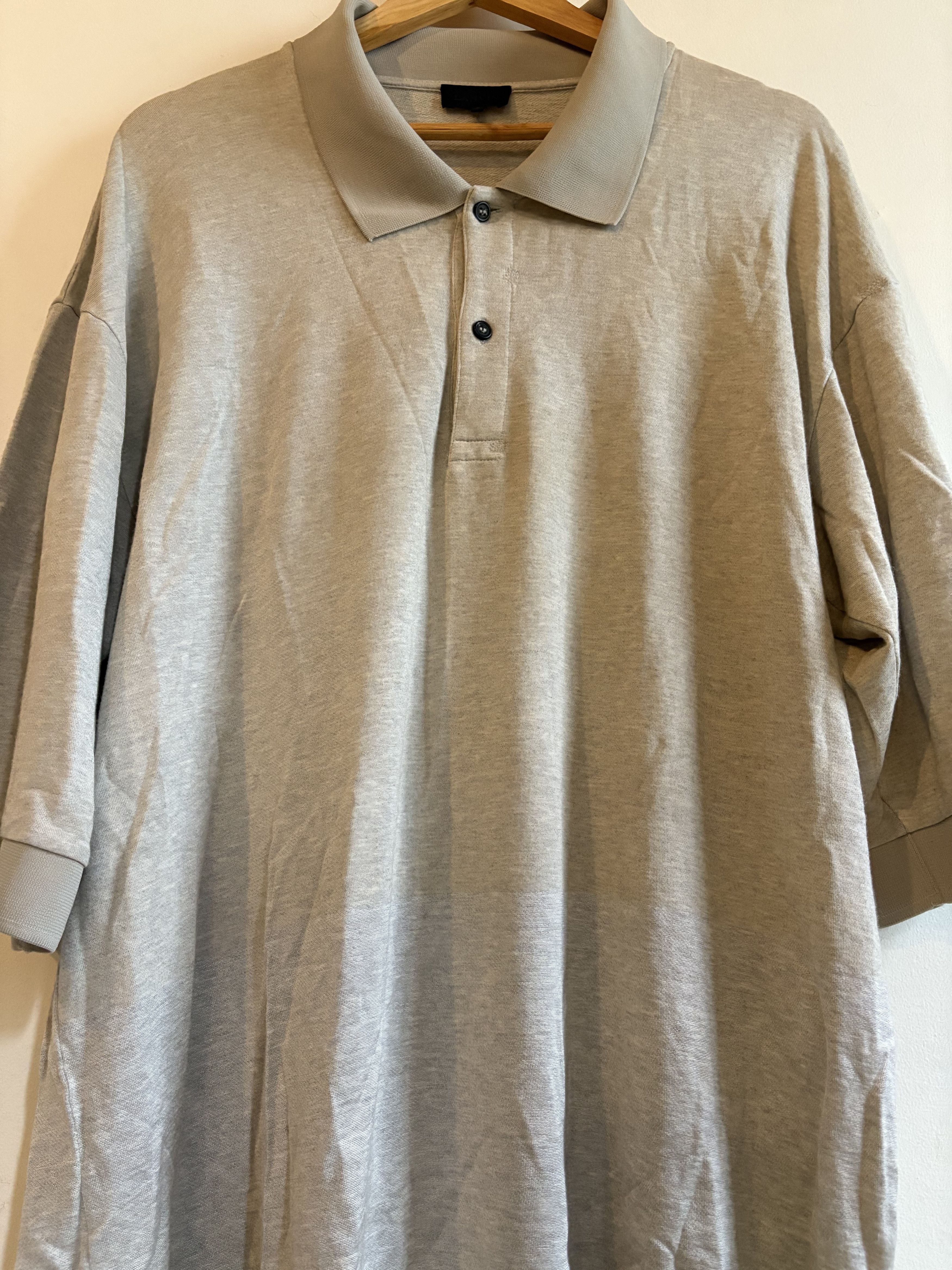 Lanvin Lanvin Molleton Fluide Lave Polo (Oversized) Size US L / EU 52-54 / 3 - 1 Thumbnail