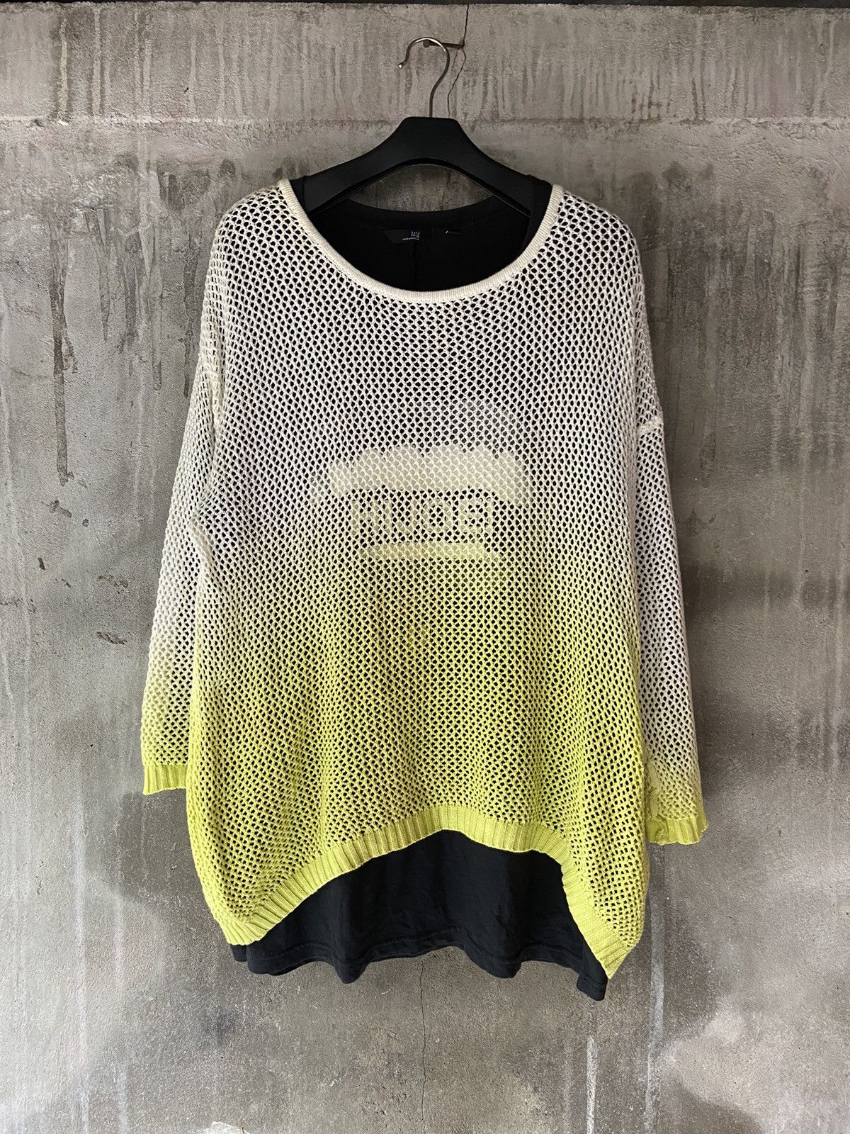 Beauty Beast JAPANESE BROWNY KNIT 2 IN 1 LONG SLEEVE UNIQLO UNDERCOVER Size US L / EU 52-54 / 3 - 1 Thumbnail