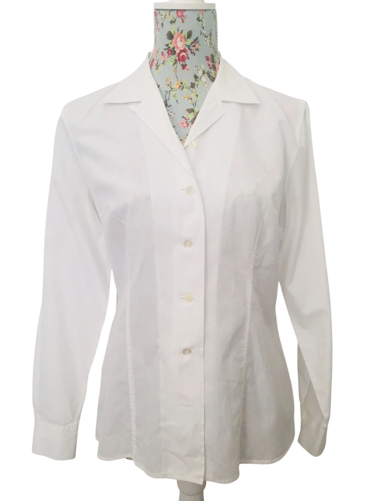 Marella Italian designer MARELLA - La Camiceria luxe cotton shirt Size M / US 6-8 / IT 42-44 - 1 Thumbnail
