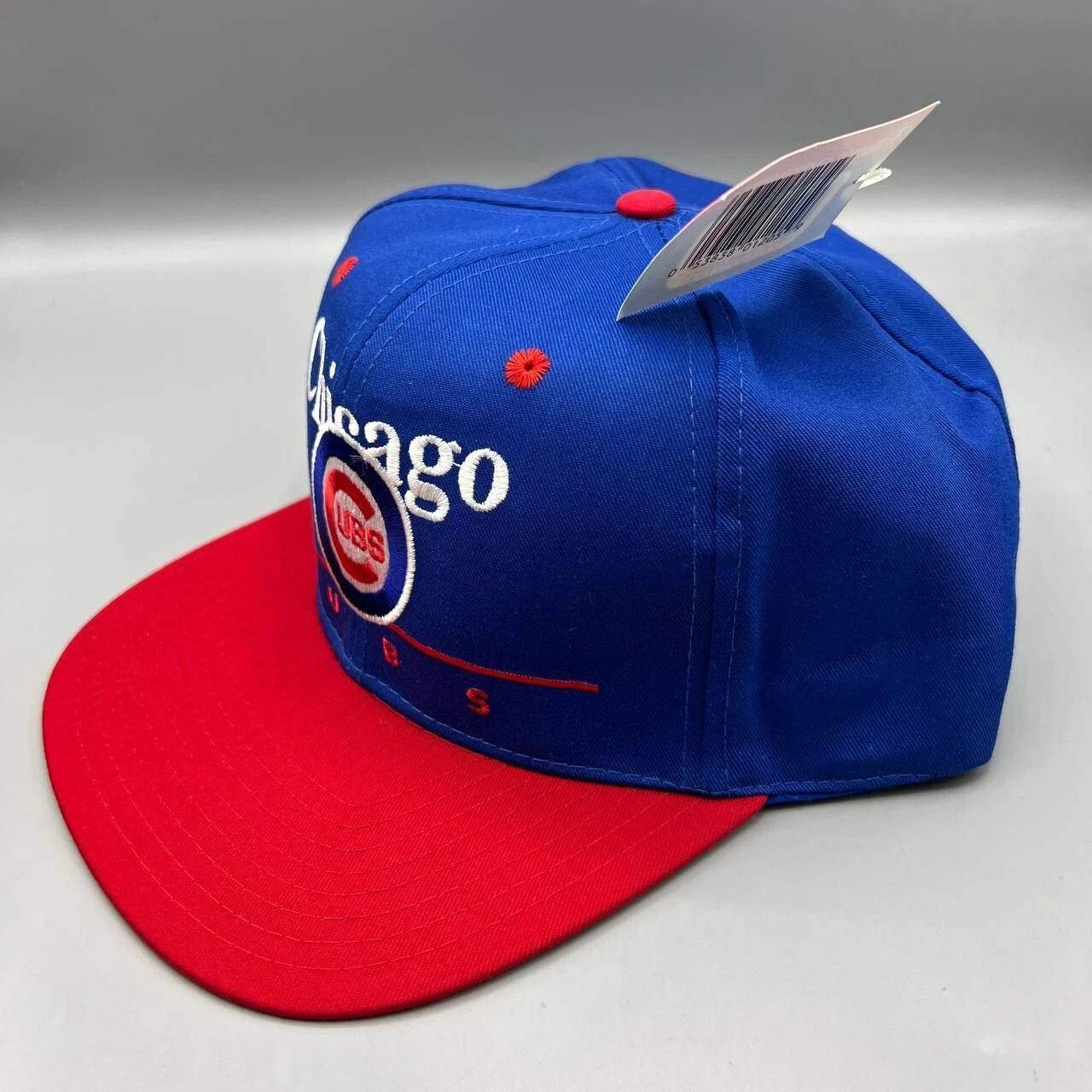 Twins Enterprise Inc. × Vintage Chicago Cubs Hat Men Blue Red Twins Enterprise MLB Snap Back Size ONE SIZE - 6 Thumbnail