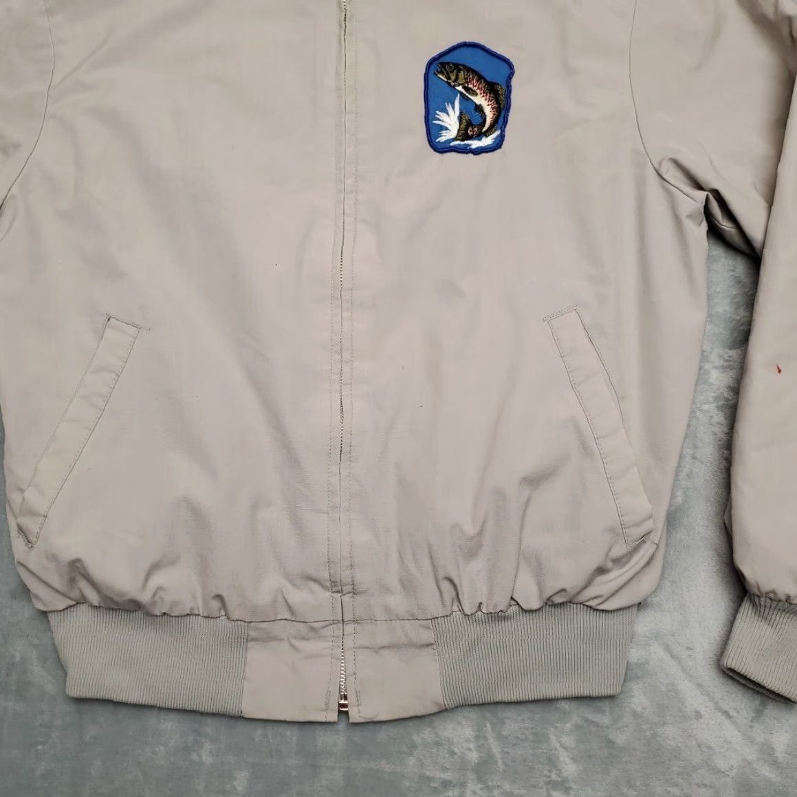 Vintage VINTAGE King Louie Bomber Jacket Mens L Beige Plaid Flannel Lined Grandpa Retro Fishing Jacket Size US L / EU 52-54 / 3 - 2 Thumbnail