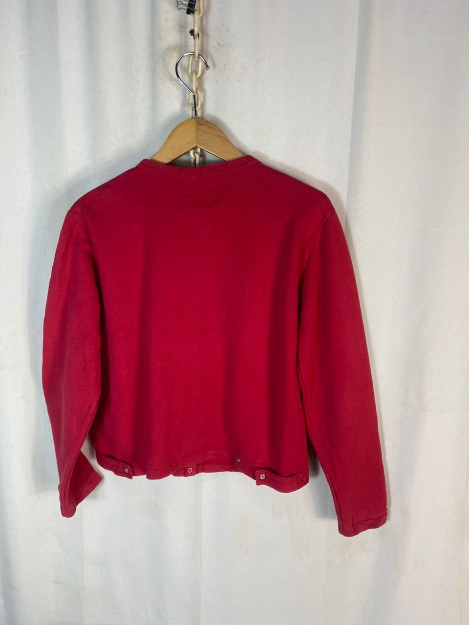 Designer × agnes b. Agnes B snap button croptop shirt Size M / US 6-8 / IT 42-44 - 14 Thumbnail