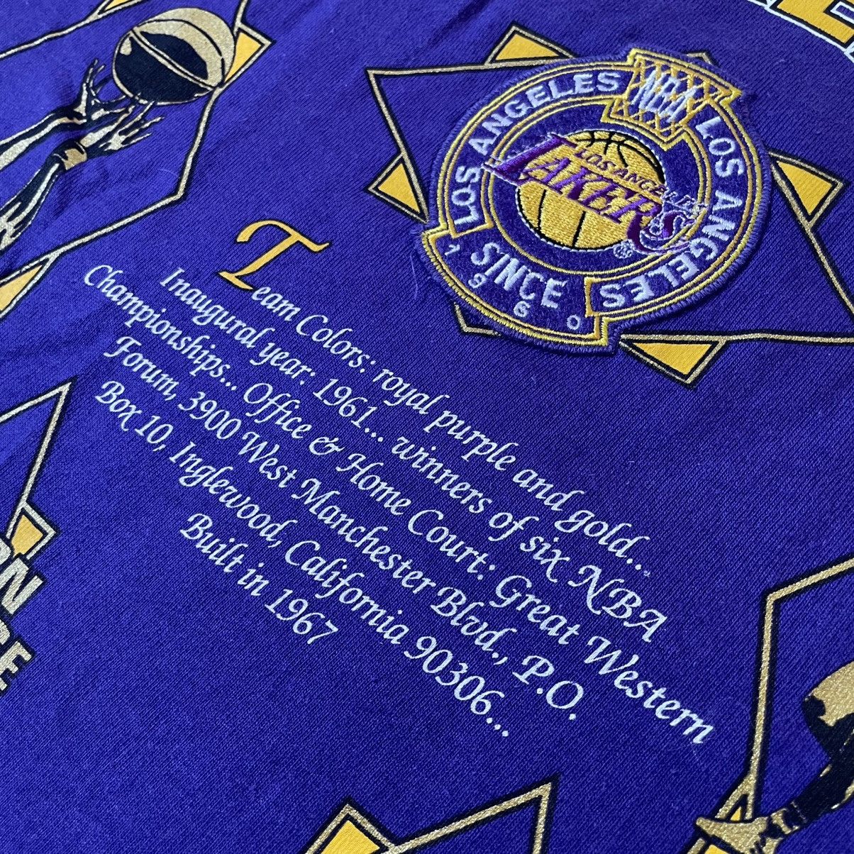 NBA MADE IN USA LOS ANGELES LAKERS NUTMEG NBA Size US L / EU 52-54 / 3 - 4 Thumbnail