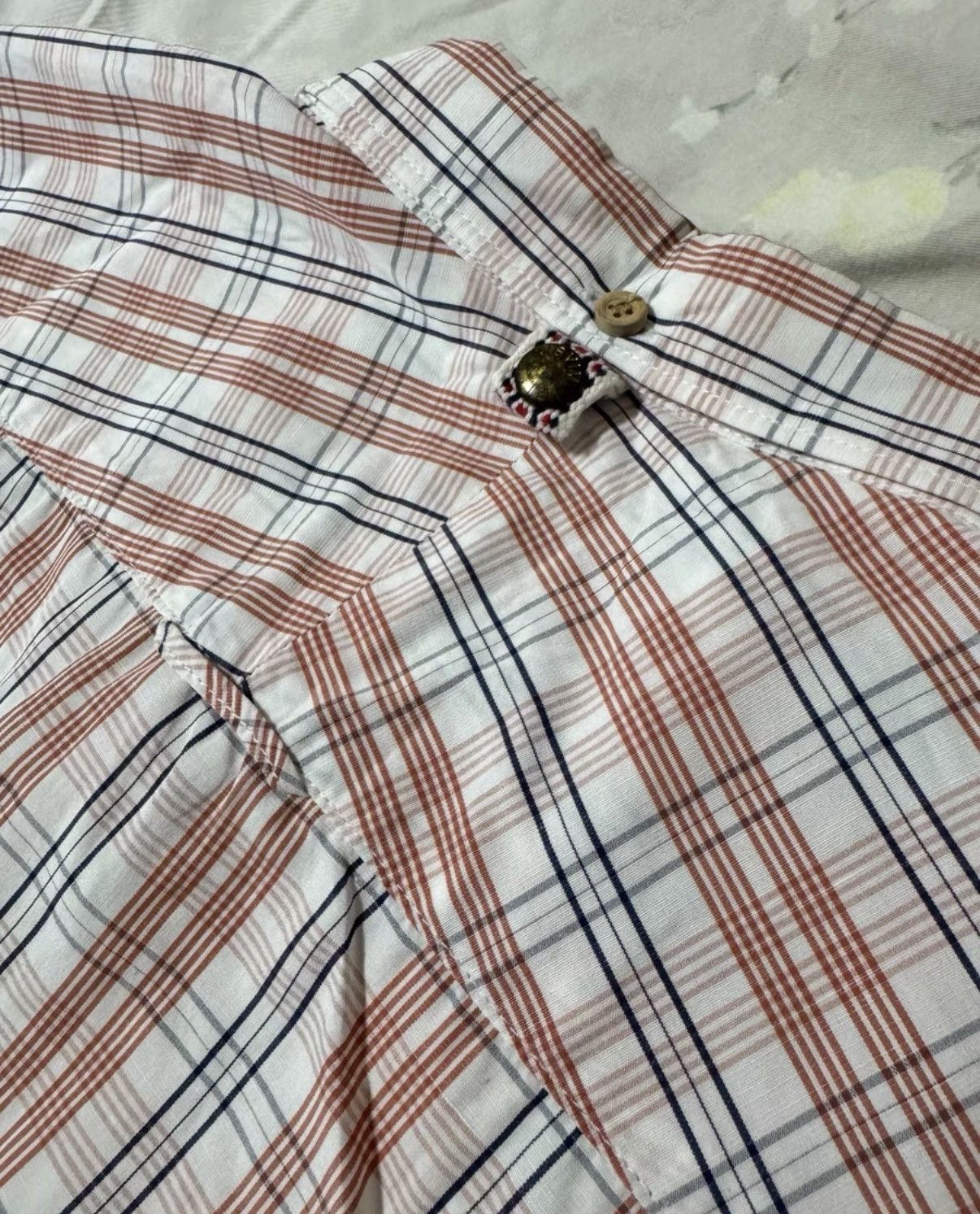 Visvim visvim 14AW ICT Cotton-Linen Vintage Plaid Shirt Size US L / EU 52-54 / 3 - 8 Thumbnail