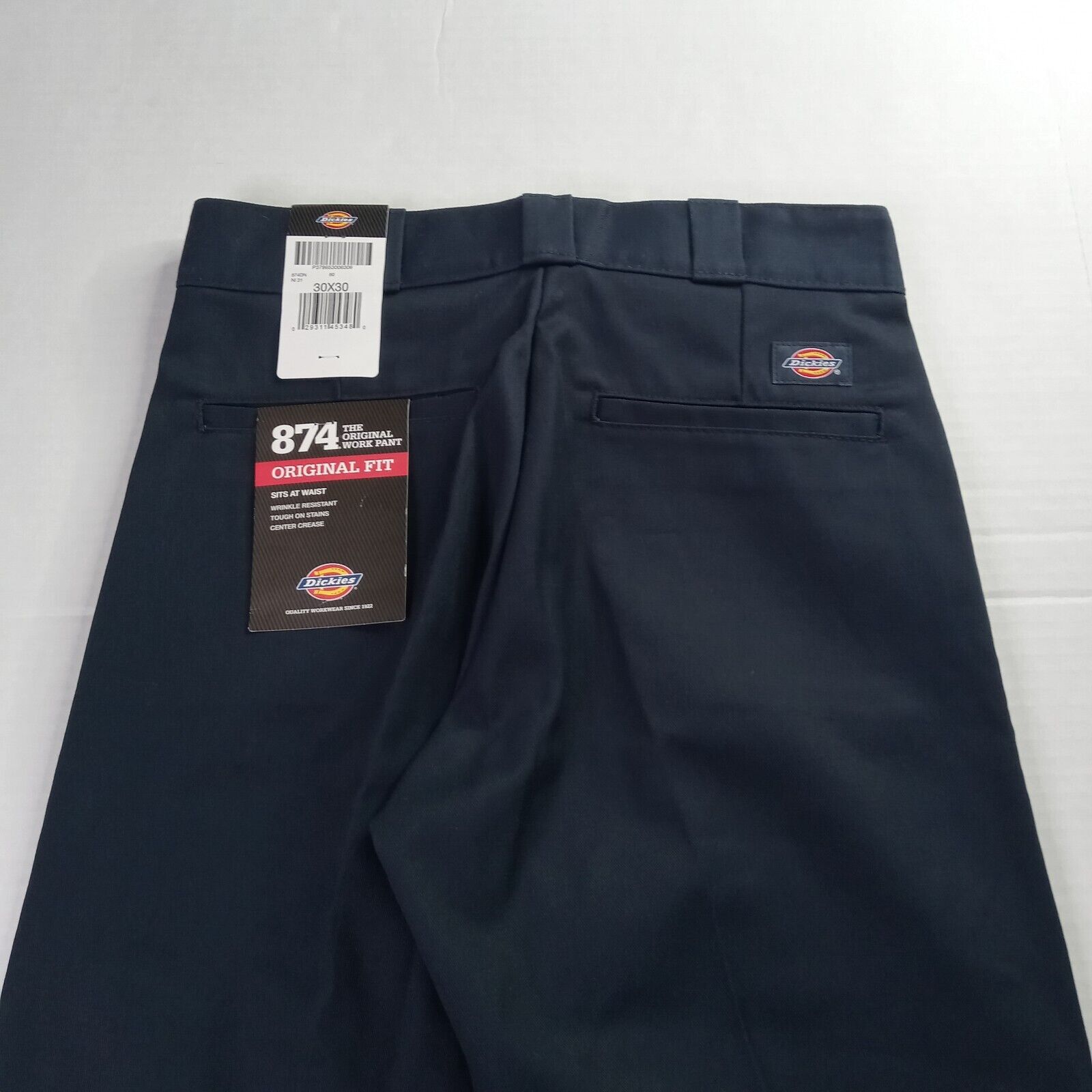 Dickies Dickies 874 Original Fit Work Pants Flex Men's 30x30 Blue Size US 30 / EU 46 - 7 Thumbnail