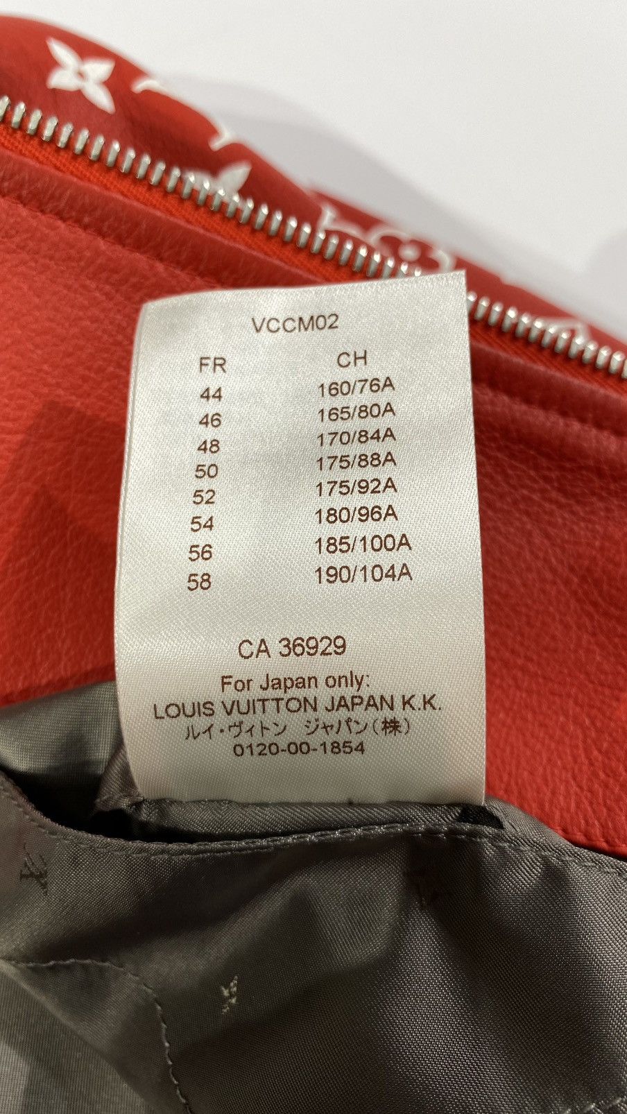 Louis Vuitton × Supreme Louis Vuitton X SUPREME 46 Baseball Leather Jacket Monogram Size US S / EU 44-46 / 1 - 17 Thumbnail