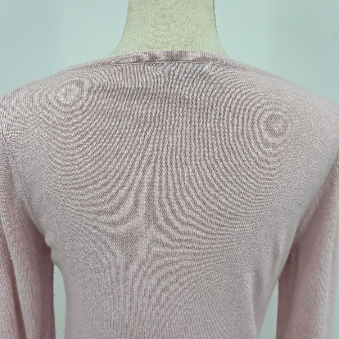 Other Bartolini Benedetta Pink Long Sleeve Sweater Size Medium Size M / US 6-8 / IT 42-44 - 5 Thumbnail