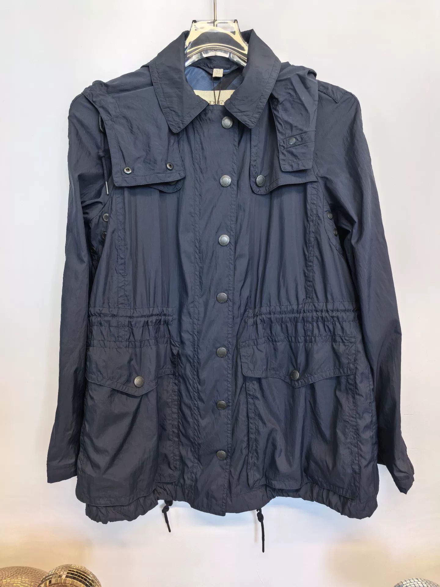 Burberry Burberry Navy Blue Utility Coat Size US M / EU 48-50 / 2 - 1 Thumbnail