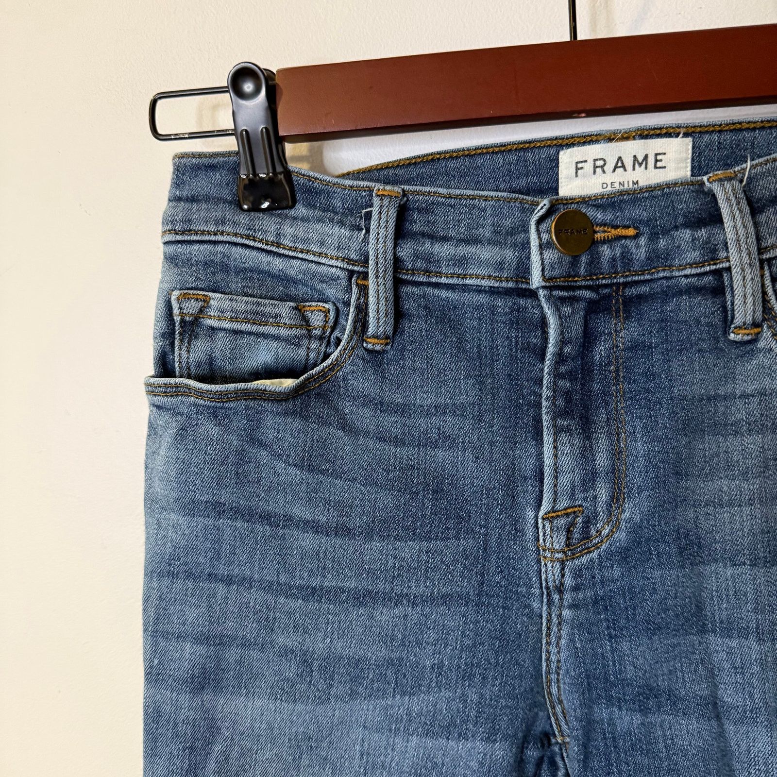 Frame Frame Women’s le skinny de jean Skinny Jeans Size 27 Size 27" / US 4 / IT 40 - 3 Thumbnail