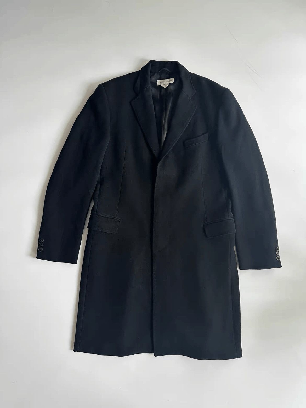 Dries Van Noten Sz 48 Dries Van Noten Classic Wool Coat Size US M / EU 48-50 / 2 - 1 Thumbnail