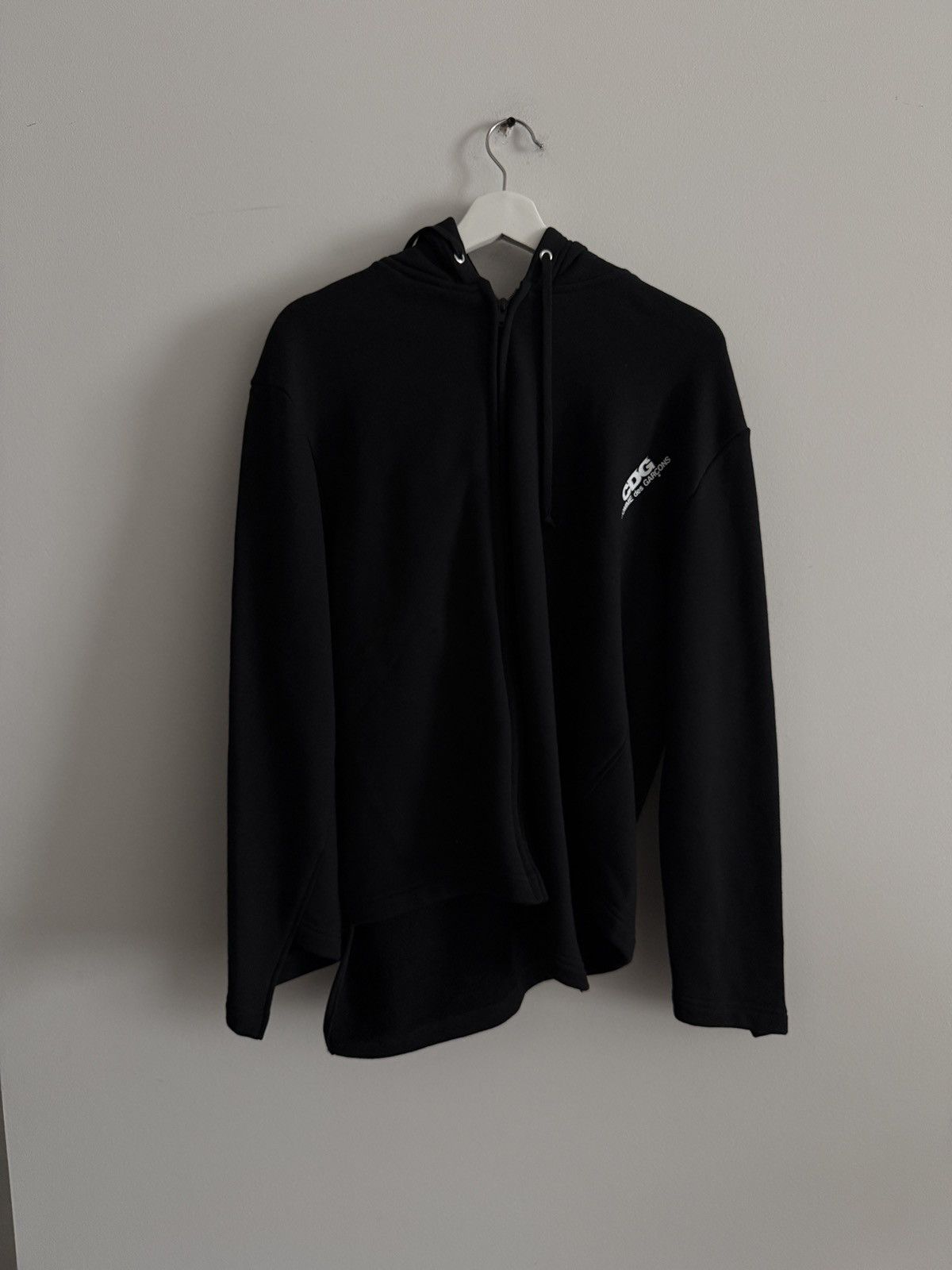 Comme des Garcons RARE! Comme Des Garçons CDG Bias Zip Hoodie (M) Size US M / EU 48-50 / 2 - 1 Thumbnail