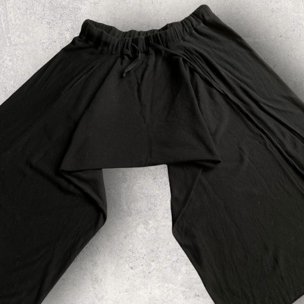 Comme des Garcons Tricot CDG Jersey Dropped Crotch Shorts Size US 32 / EU 48 - 2 Thumbnail