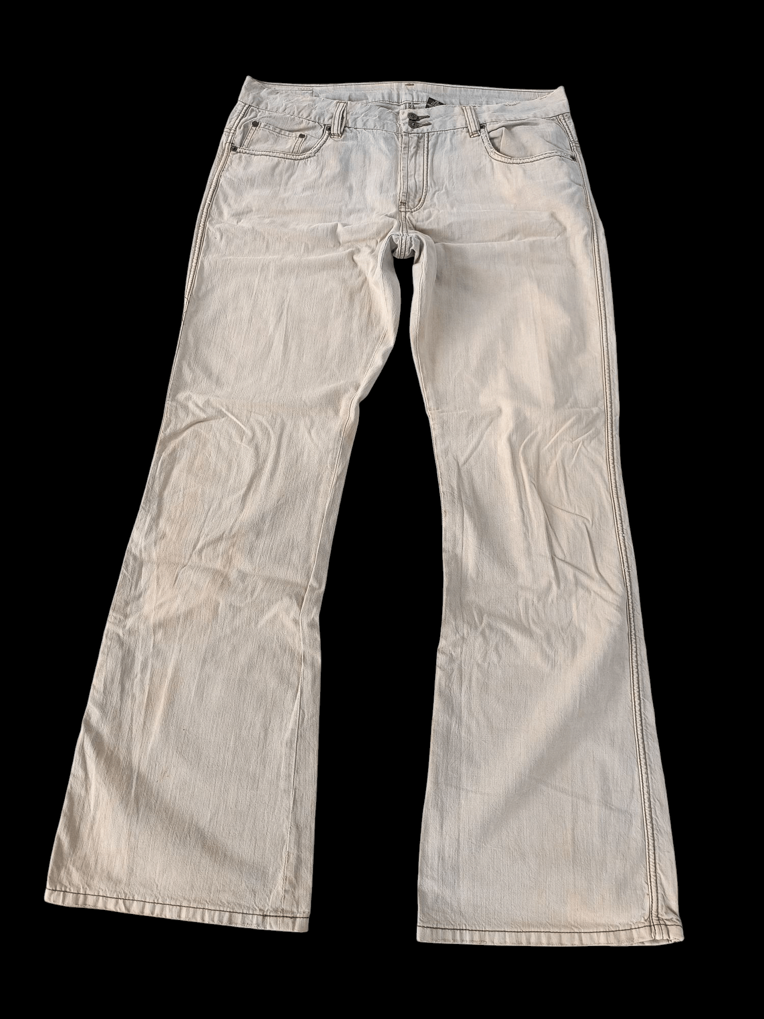 Buffalo David Bitton × Japanese Brand × Vintage VINTAGE FLARED Buffalo David Bitton Wide Leg Pants E244 Size US 36 / EU 52 - 15 Thumbnail