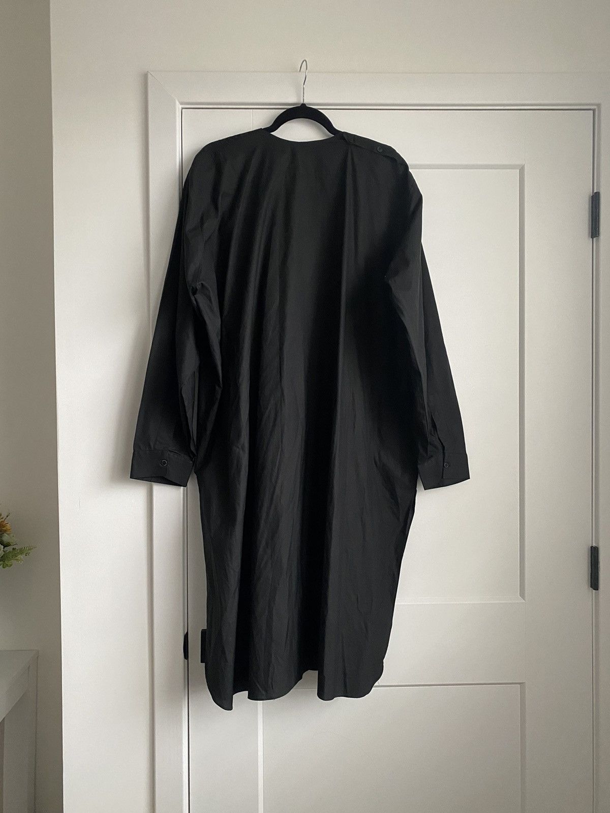 Other Newman Pakistani Indian Cotton Oversized Shirt Black Kurta Size XL / US 12-14 / IT 48-50 - 9 Thumbnail
