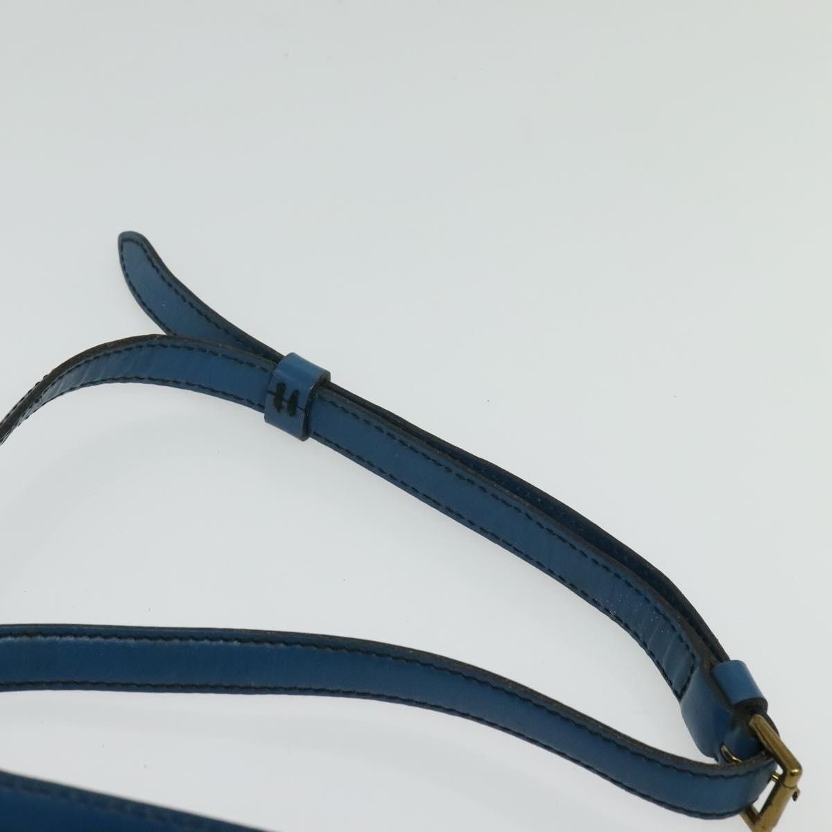 Louis Vuitton LOUIS VUITTON Epi June Feuille Shoulder Bag Blue M52155 Size ONE SIZE - 8 Thumbnail
