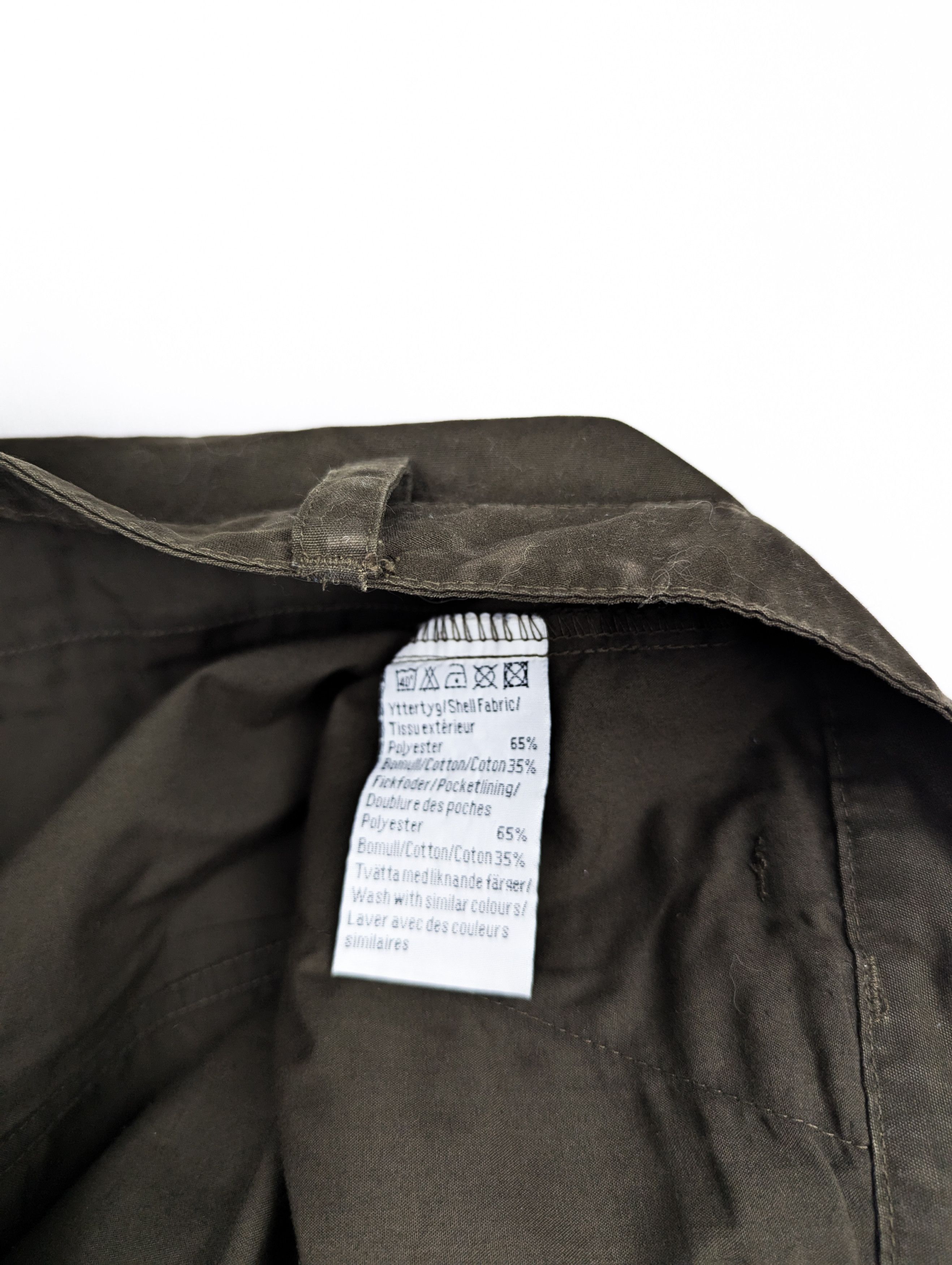 Fjallraven Fjallraven g-100 green cargo pants trousers 56 Size US 40 / EU 56 - 4 Thumbnail
