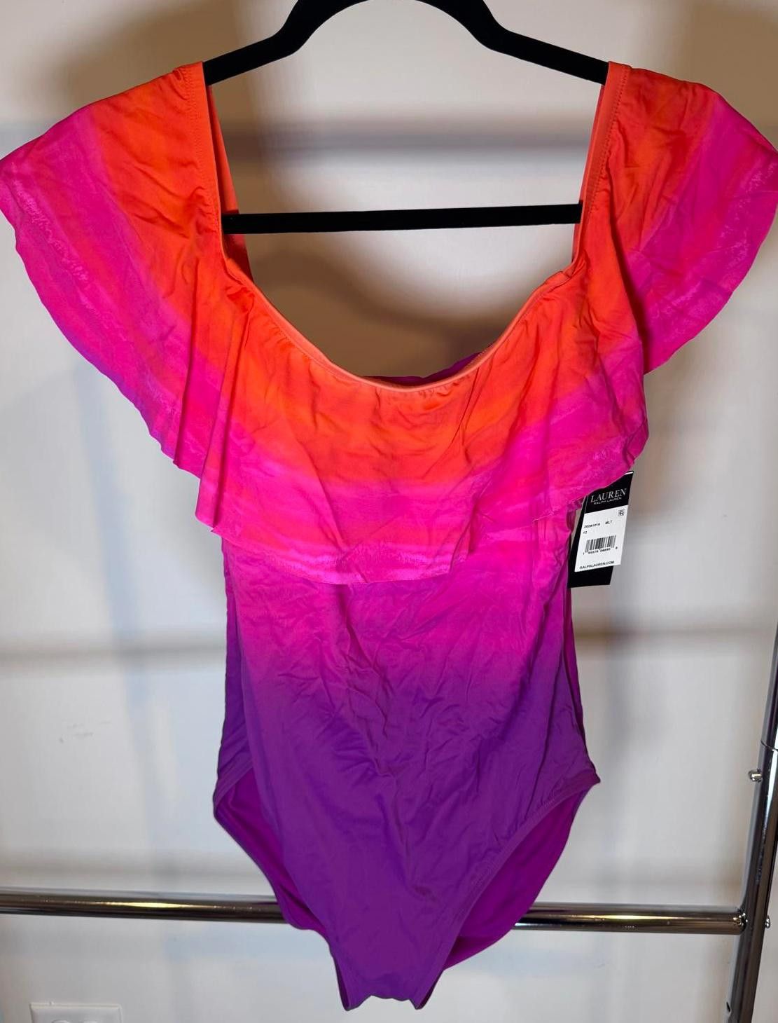 Polo Ralph Lauren Ralph Lauren Multicolor One-Piece Swimsuit - Size 12 Size ONE SIZE - 1 Thumbnail
