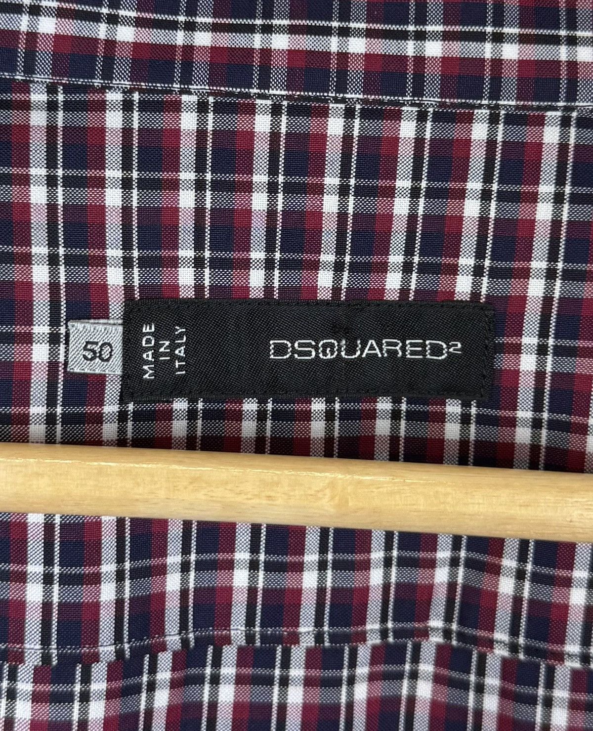 Dsquared2 Dsquared2 Buttons-Up Check Shirt Long Sleeve Made in Italy Size US L / EU 52-54 / 3 - 8 Thumbnail
