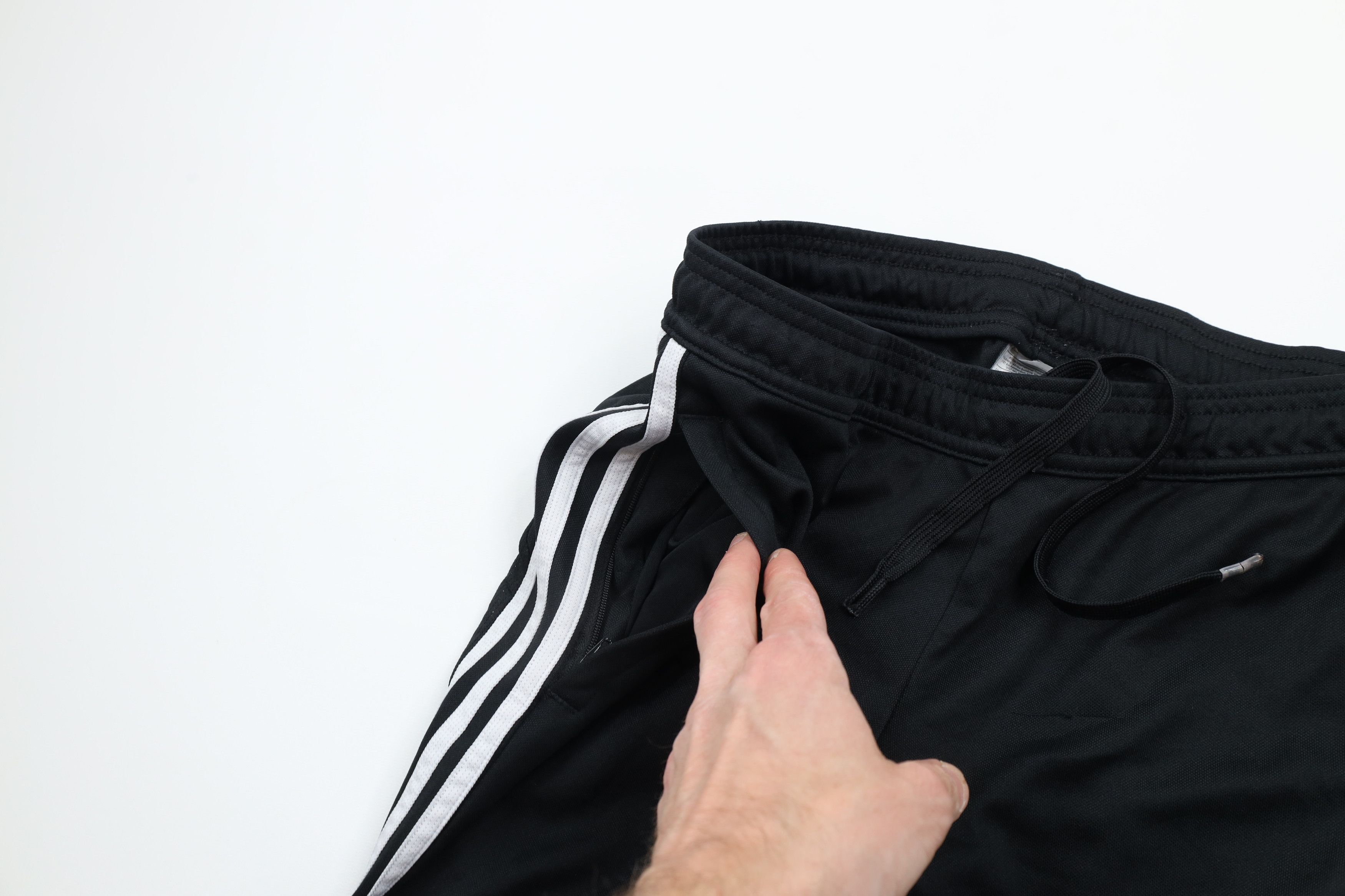 Adidas × Vintage Vintage Adidas Out Striped Tapered Leg Soccer Warm Up Pants Size US 34 / EU 50 - 8 Thumbnail