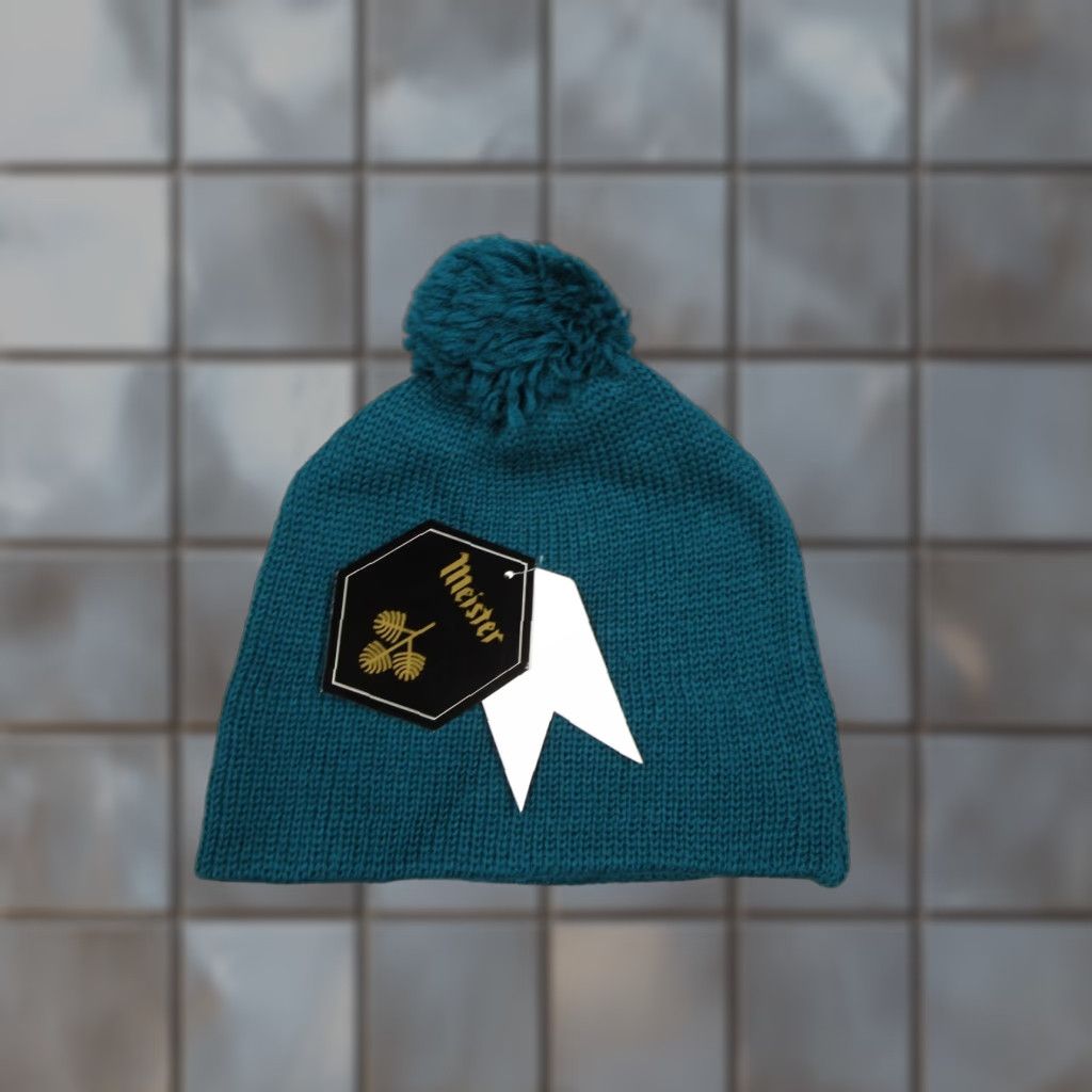 Etro VINTAGE Meister Knit Beanie Wool Hat Mens One Size Green Casual Winter Ski Outdoors Retro 2000s Size ONE SIZE - 1 Thumbnail