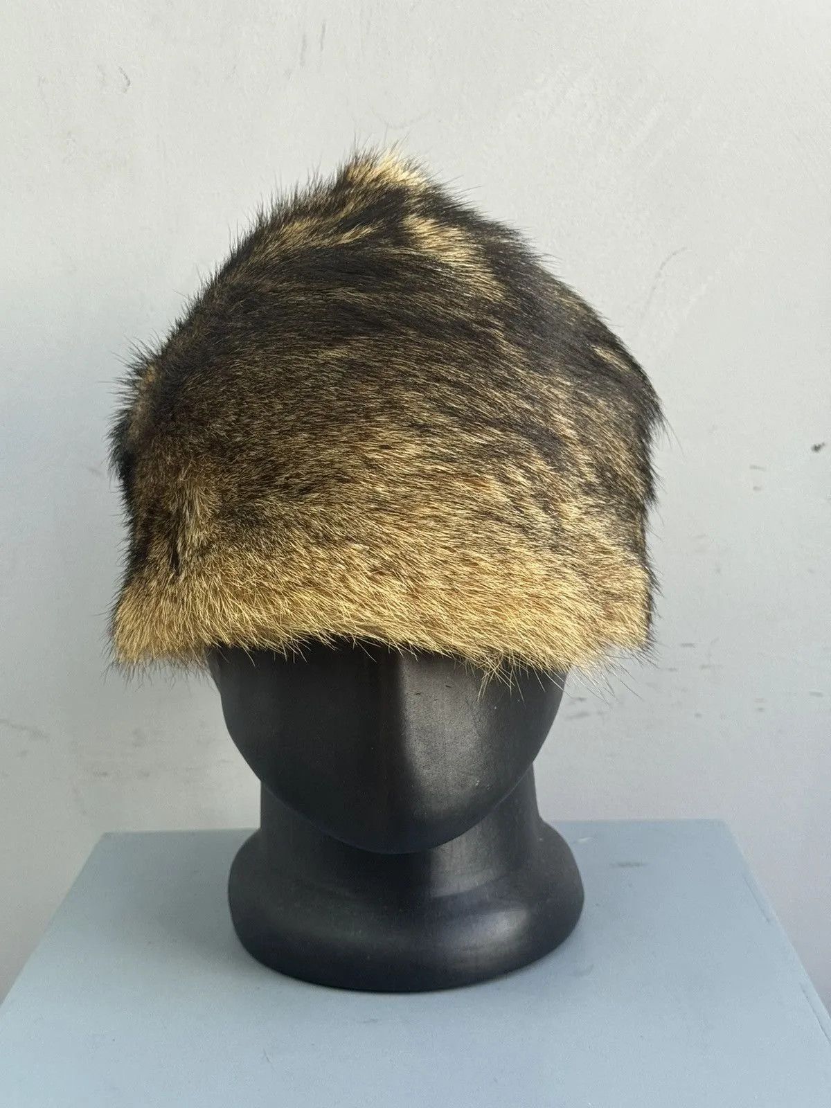 If Six Was Nine Vintage Ifsixwasnine Hat Japan LGB Style Avantgarde Fur Cap Size ONE SIZE - 2 Thumbnail
