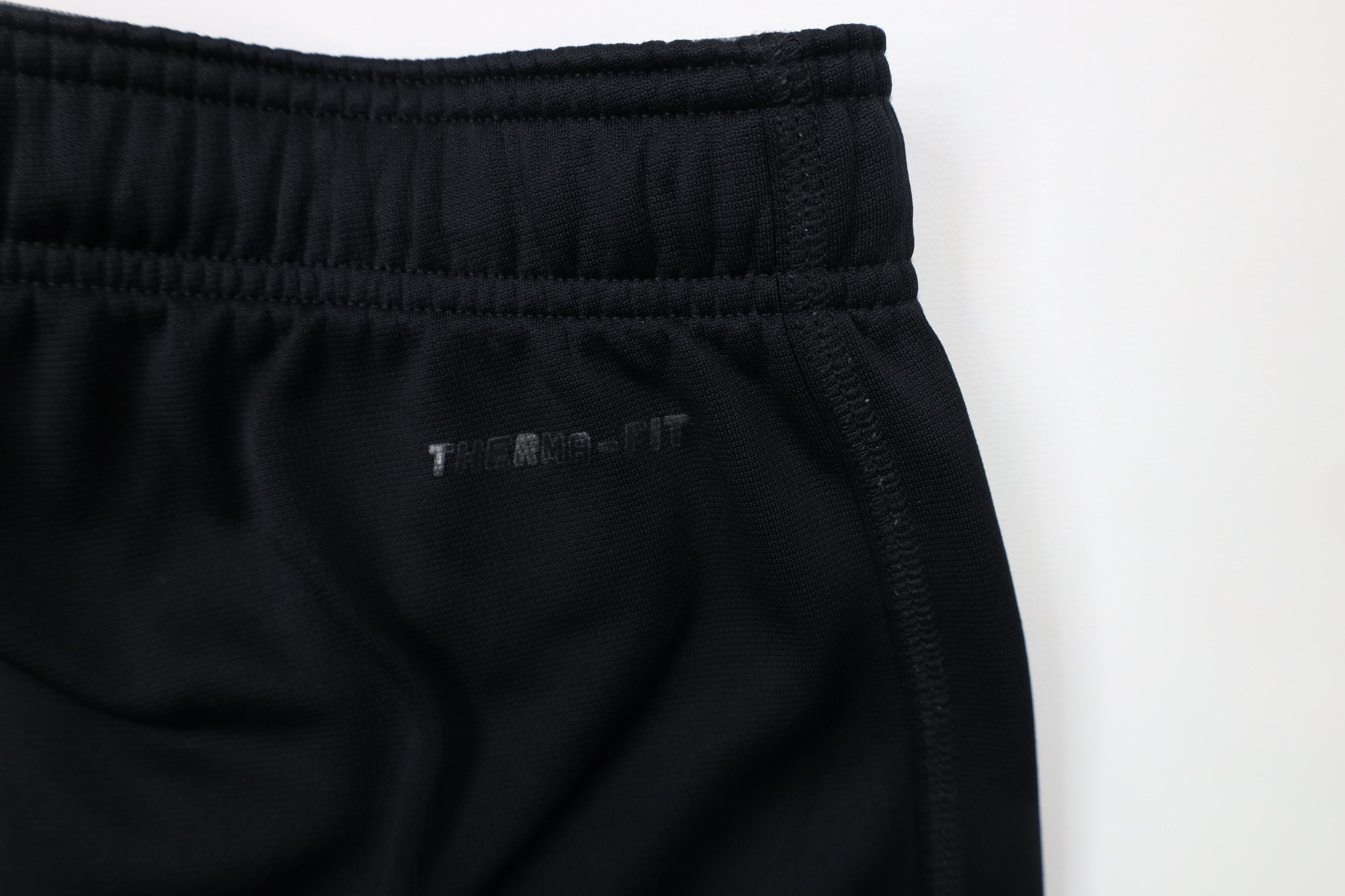 Nike × Vintage Vintage Nike Mini Swoosh Wide Leg Sweatpants Pants Black Size US 38 / EU 54 - 12 Thumbnail