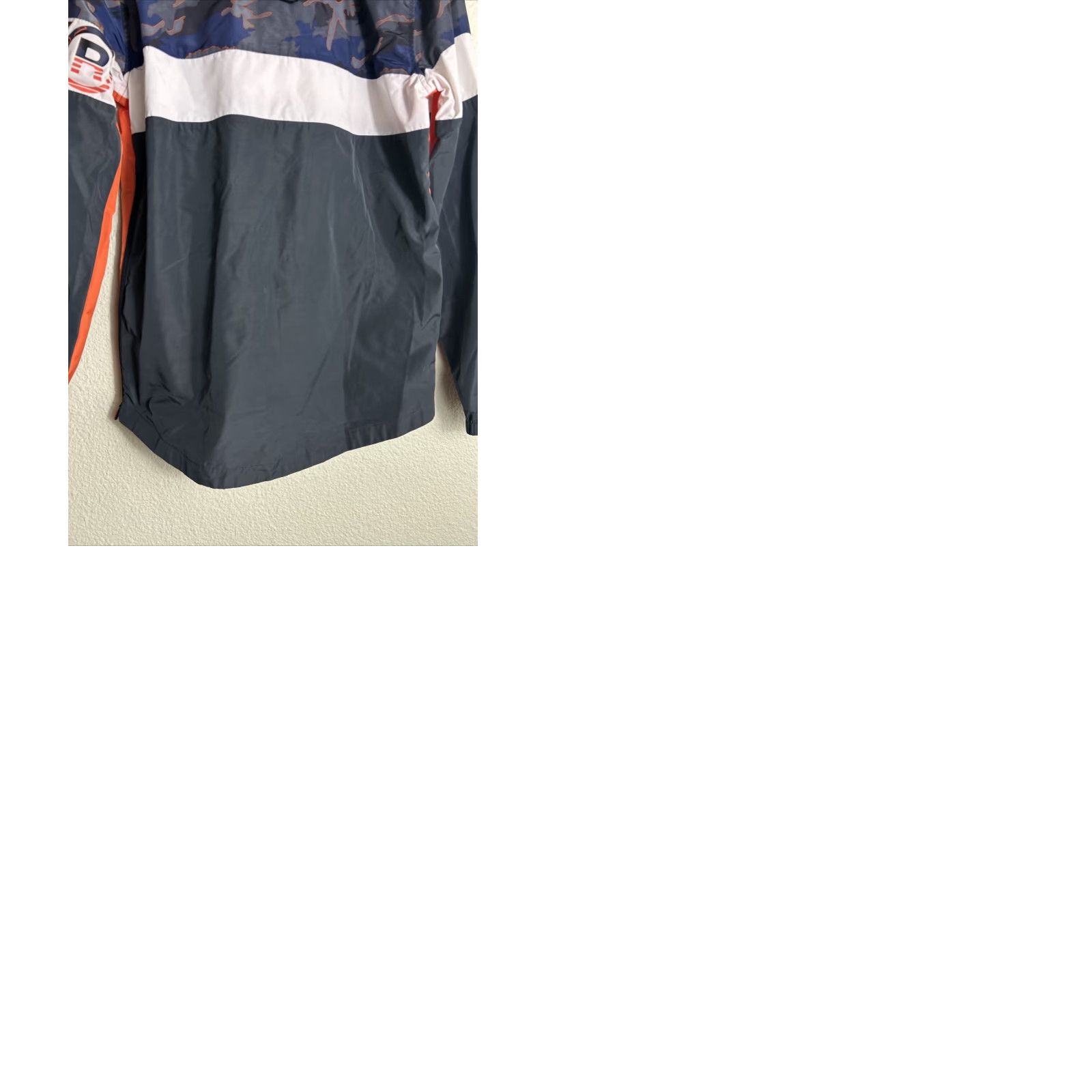 Superdry Superdry Ryley Overhead Jacket 1/4 Zip Lightweight Blue Camo Medium Smart Casual Size US M / EU 48-50 / 2 - 10 Thumbnail